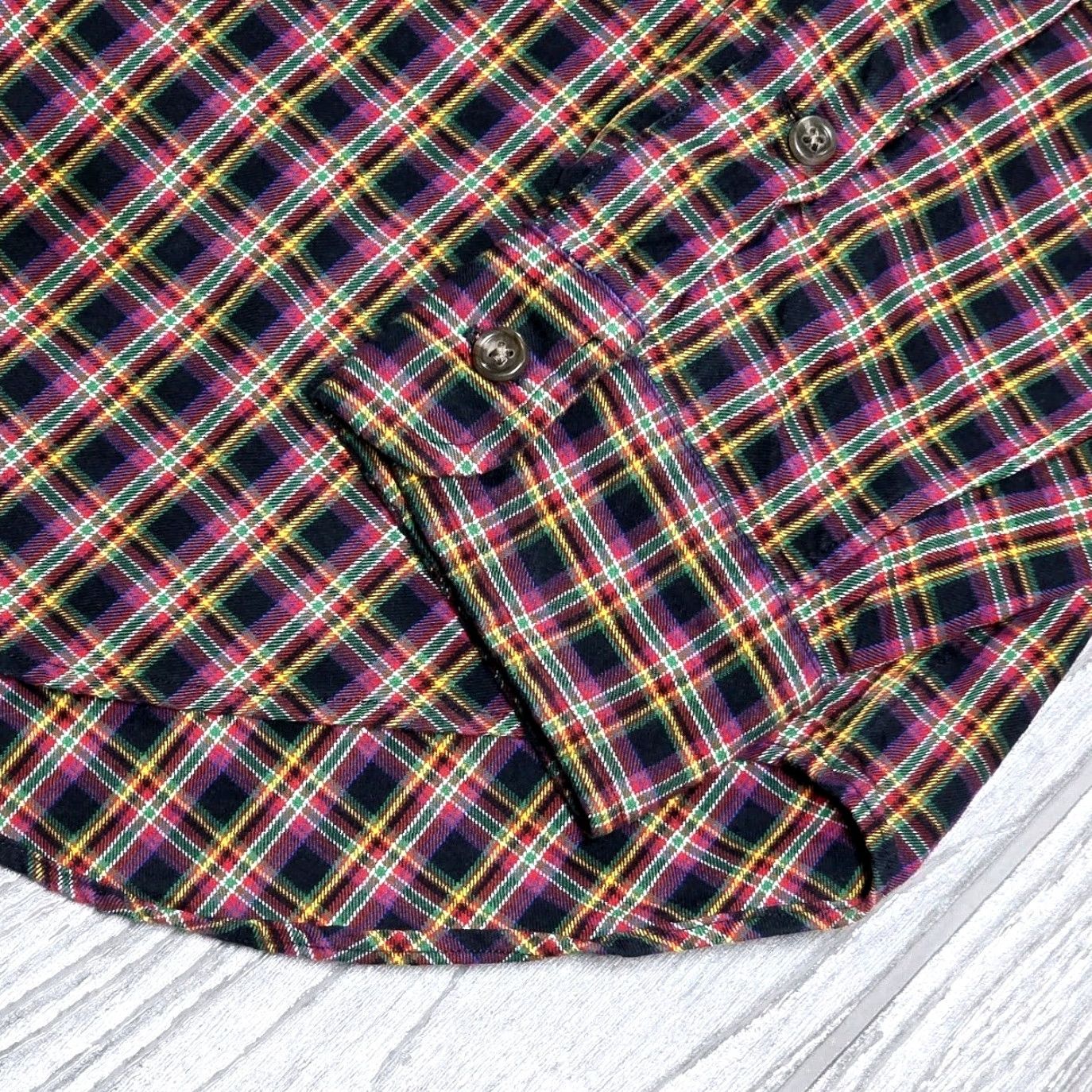 Polo Ralph Lauren Ralph Lauren Polo Button-Up Pink Multicolor Plaid Long Sleeve M Shirt Green Pony Size US M / EU 48-50 / 2 - 7 Thumbnail
