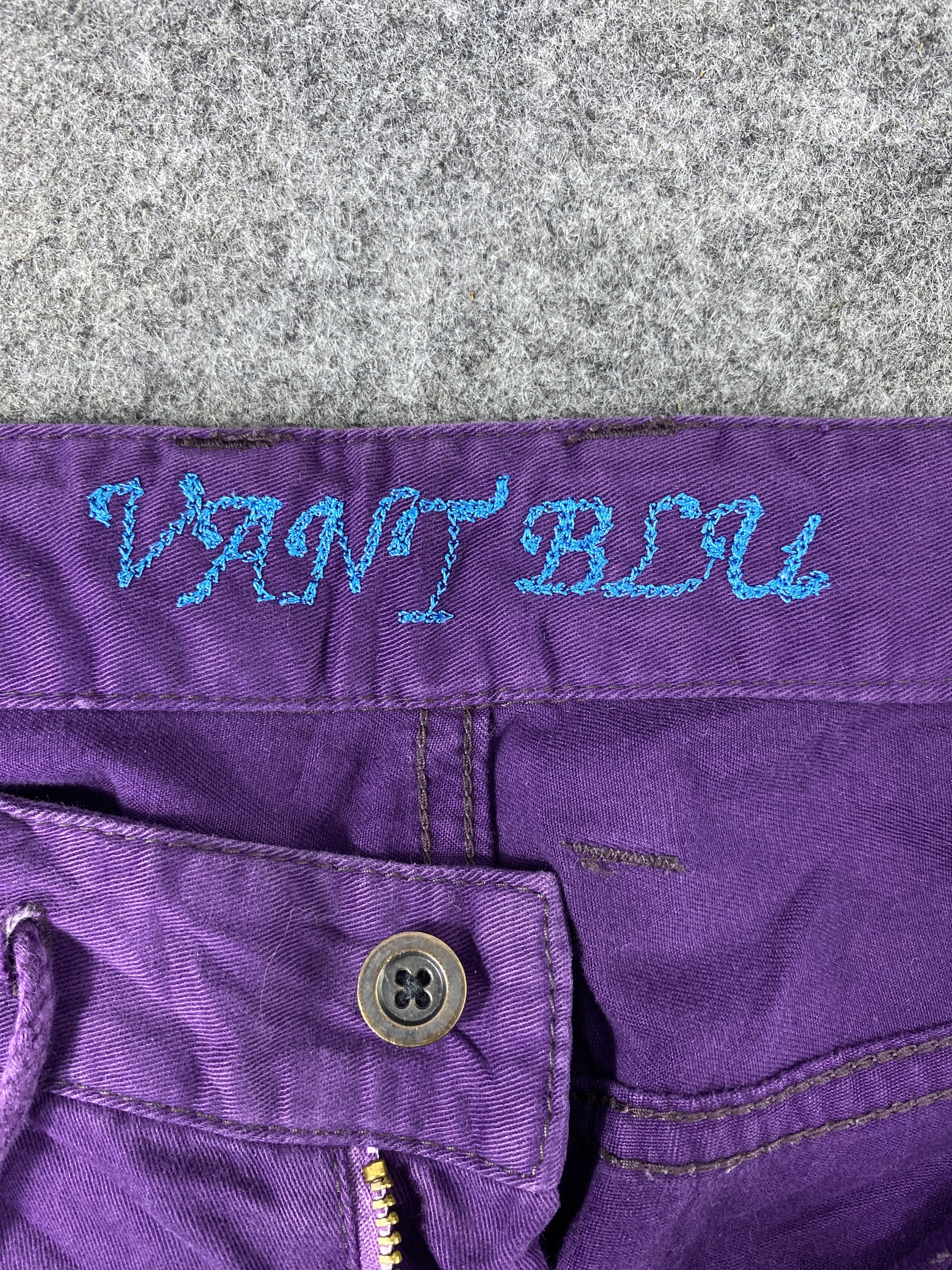 Japanese Brand Japanese Brand Purple pants - J1115 Size 31" - 8 Thumbnail