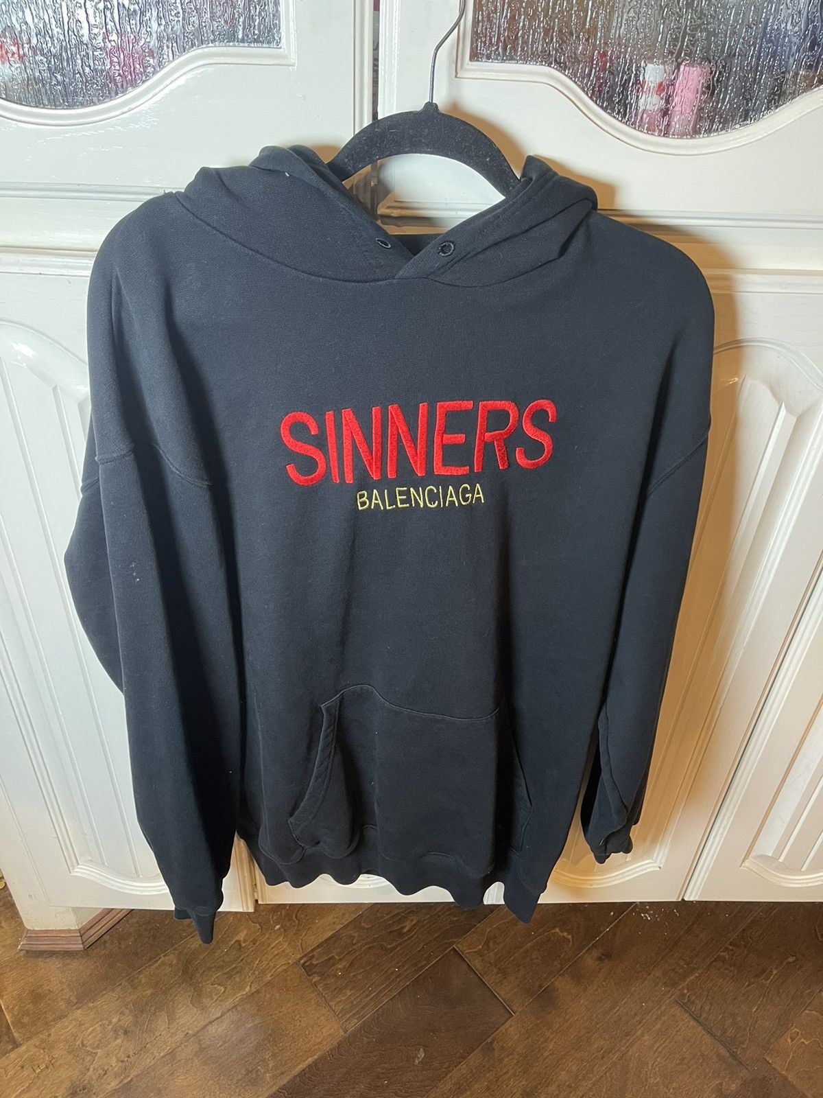balenciaga sinners hoodie M | eBay