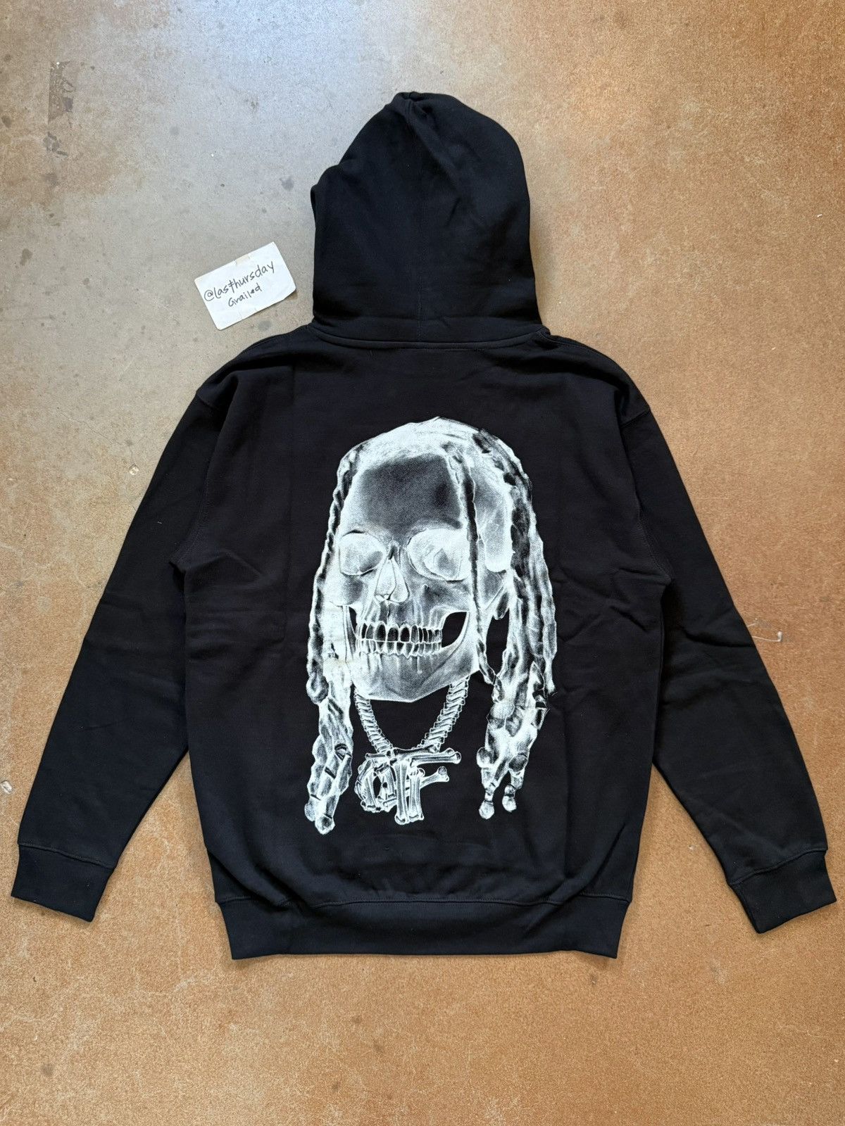 OTF × Revenge Lil Durk XL Revenge x OTF Lil Durk Photo Tee Black