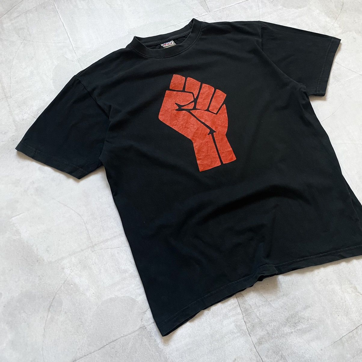 Band Tees Vintage 90s Rise Against Band Big Logo Faded T Shirt Size US M / EU 48-50 / 2 - 2 Thumbnail