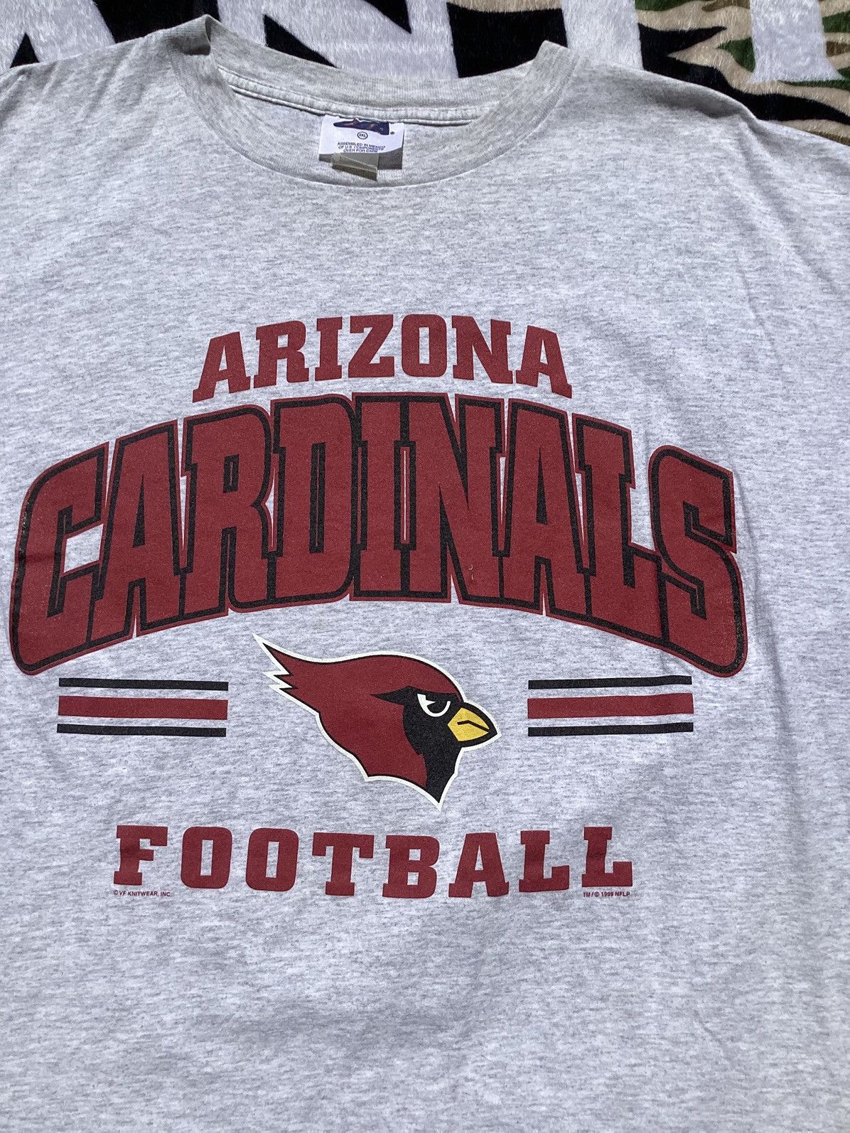 CSA × NFL × Vintage Vintage 1999 Arizona Cardinals football NFL CSA 2XL T-shirt Size US XXL / EU 58 / 5 - 2 Thumbnail