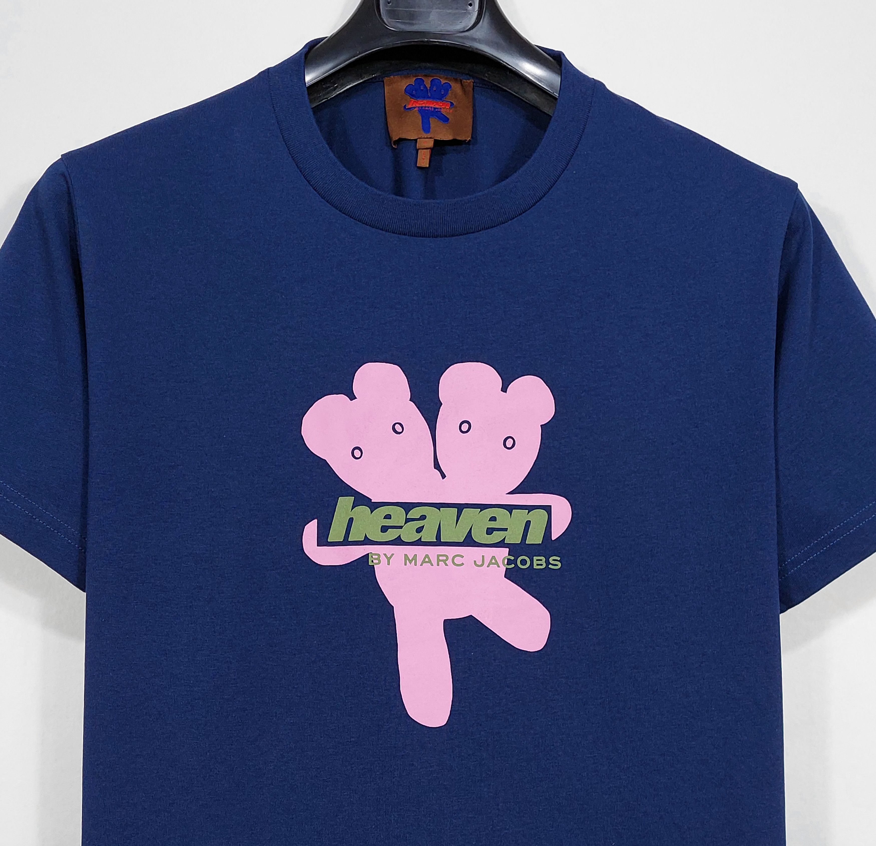 Heaven by Marc Jacobs gummy bear print cotton tshirt - navy S Size US S / EU 44-46 / 1 - 6 Thumbnail