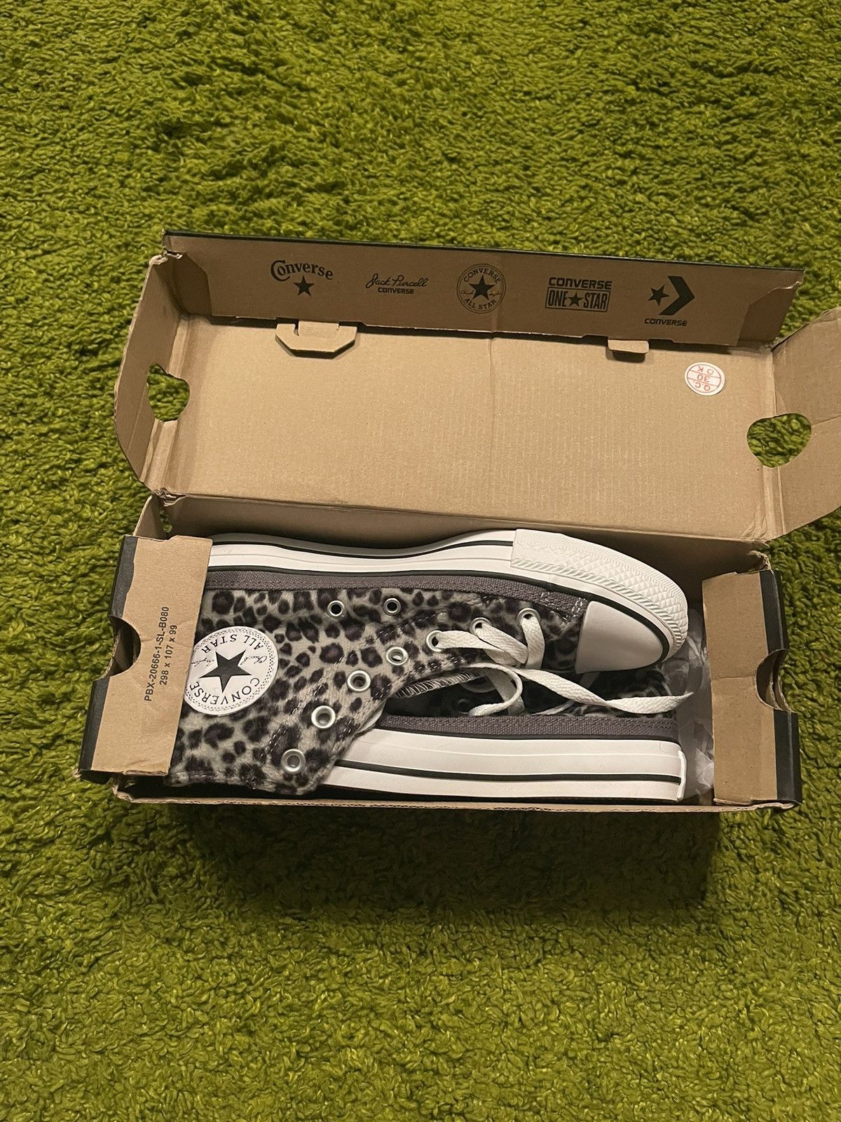 Converse × Designer Converse NWT leopard pattern sneakers Size US 7.5 / IT 37.5 - 2 Thumbnail
