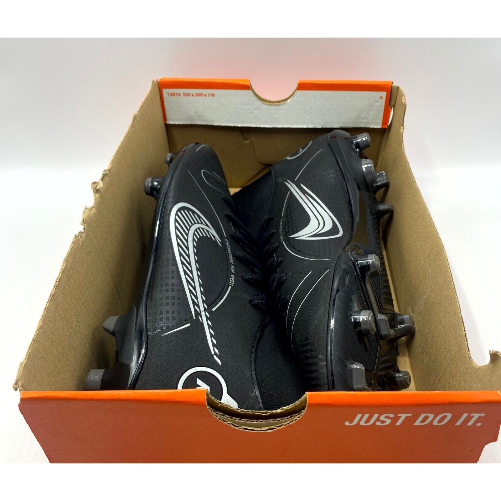 Nike NEW Nike Superfly 8 Club FG/MG Sneaker Black DJ2904-007 Mens Size US 11 / EU 44 - 9 Thumbnail