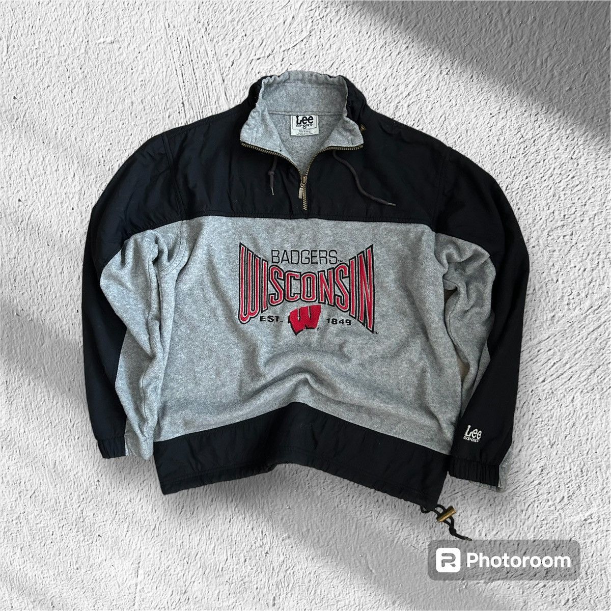 Lee lee vintage university half zip hoodie polar american Size US M / EU 48-50 / 2 - 1 Thumbnail