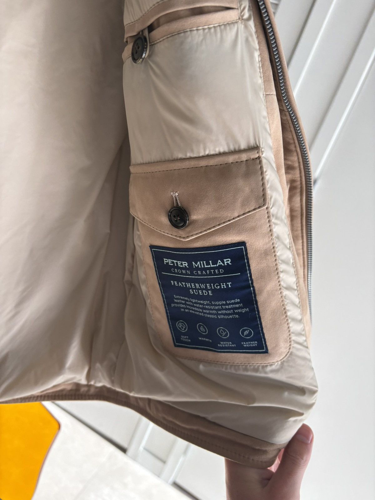 Peter Millar Peter Millar Suede Featherweight Vest XL Size US XL / EU 56 / 4 - 2 Thumbnail