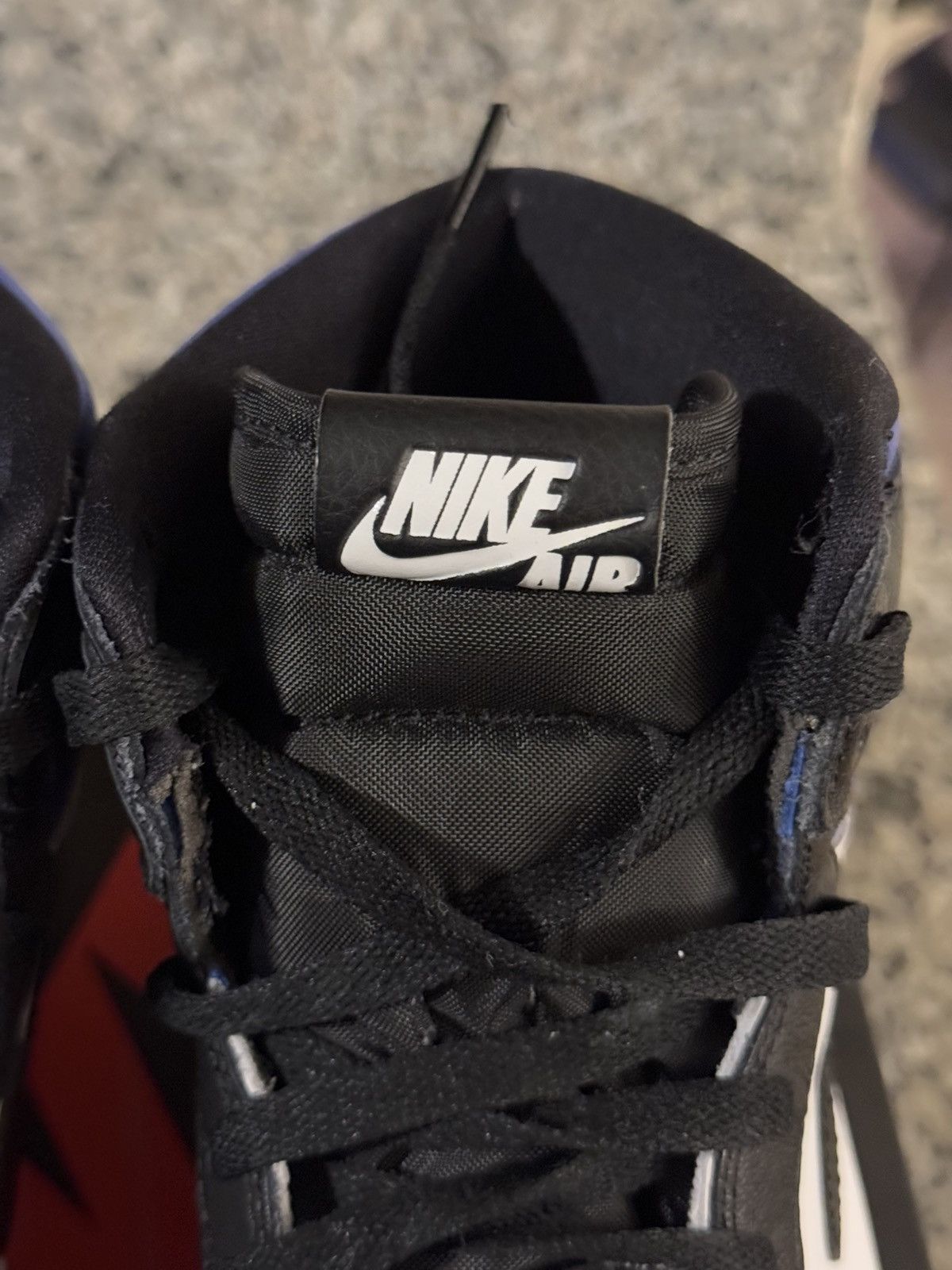Jordan Brand × Nike Jordan 1 Royal Toe Size 12 (555088-041) W/ BOX Size US 12 / EU 45 - 7 Thumbnail