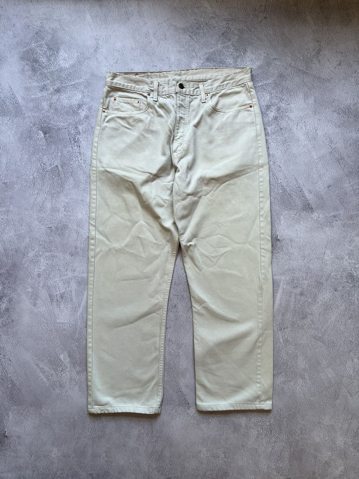 Vintage 90s Levis 615 Orange Tab Mens Loose Fit Denim Jeans