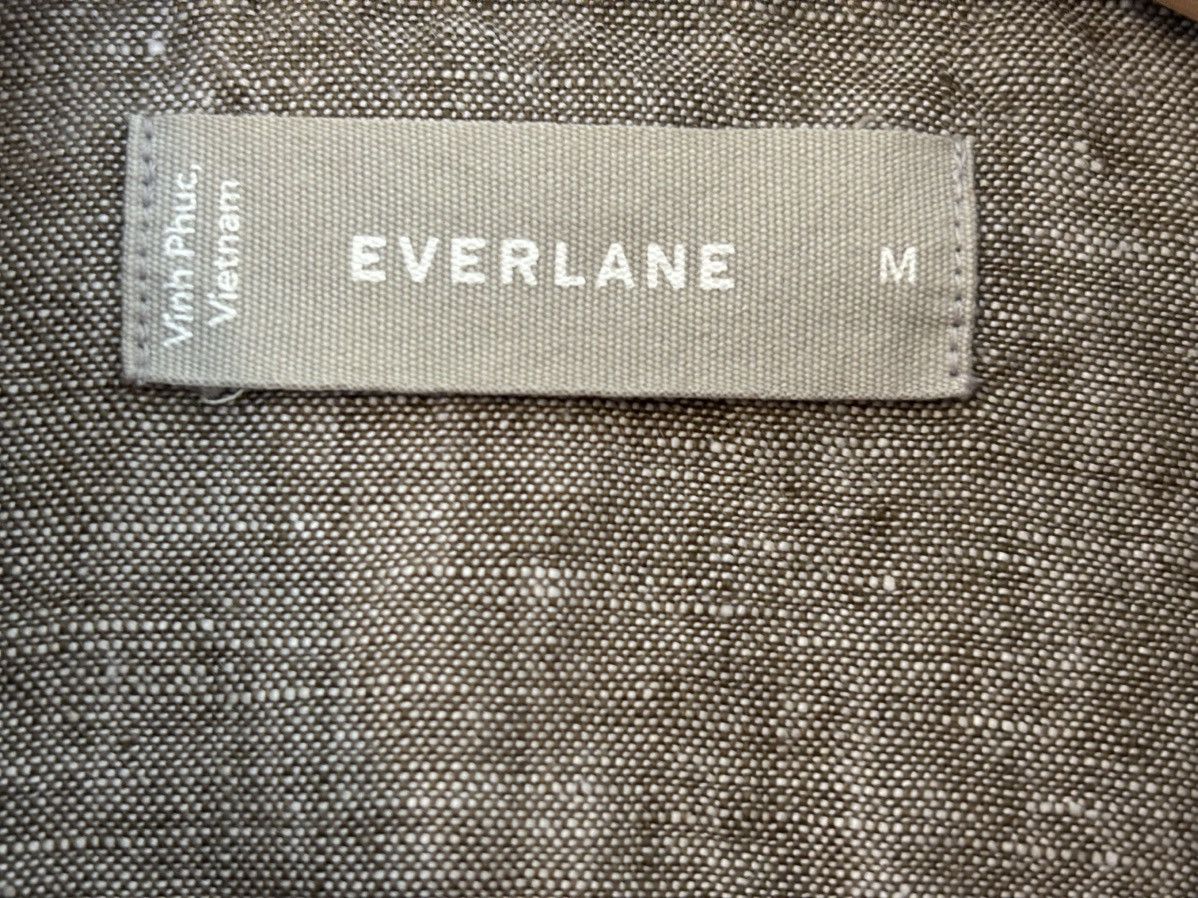 Everlane Everlane 100% Linen Button-Down Shirt Taupe M Size US M / EU 48-50 / 2 - 3 Thumbnail