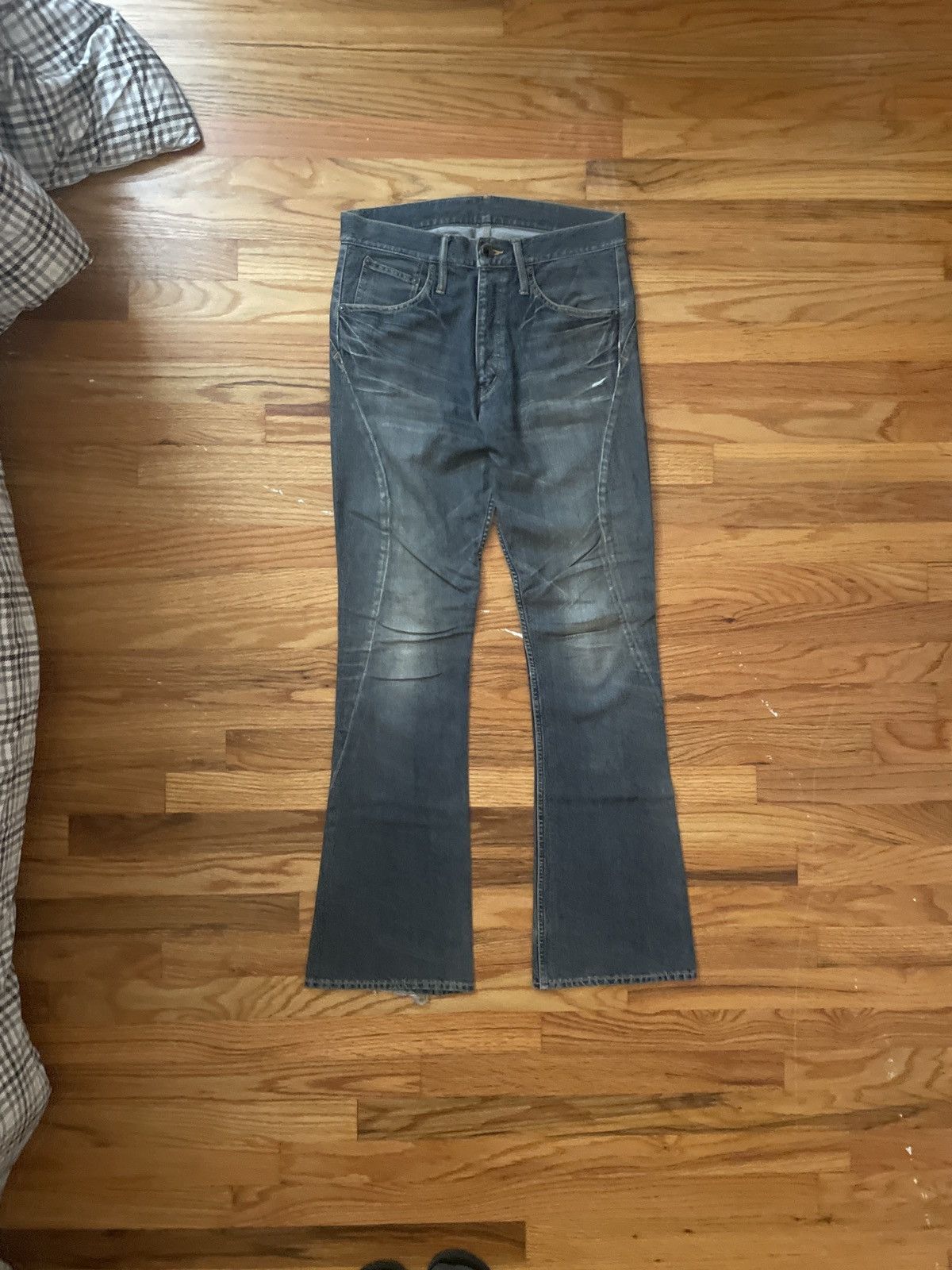 If Six Was Nine LGB Lazy Wolf Flared Denim | Grailed