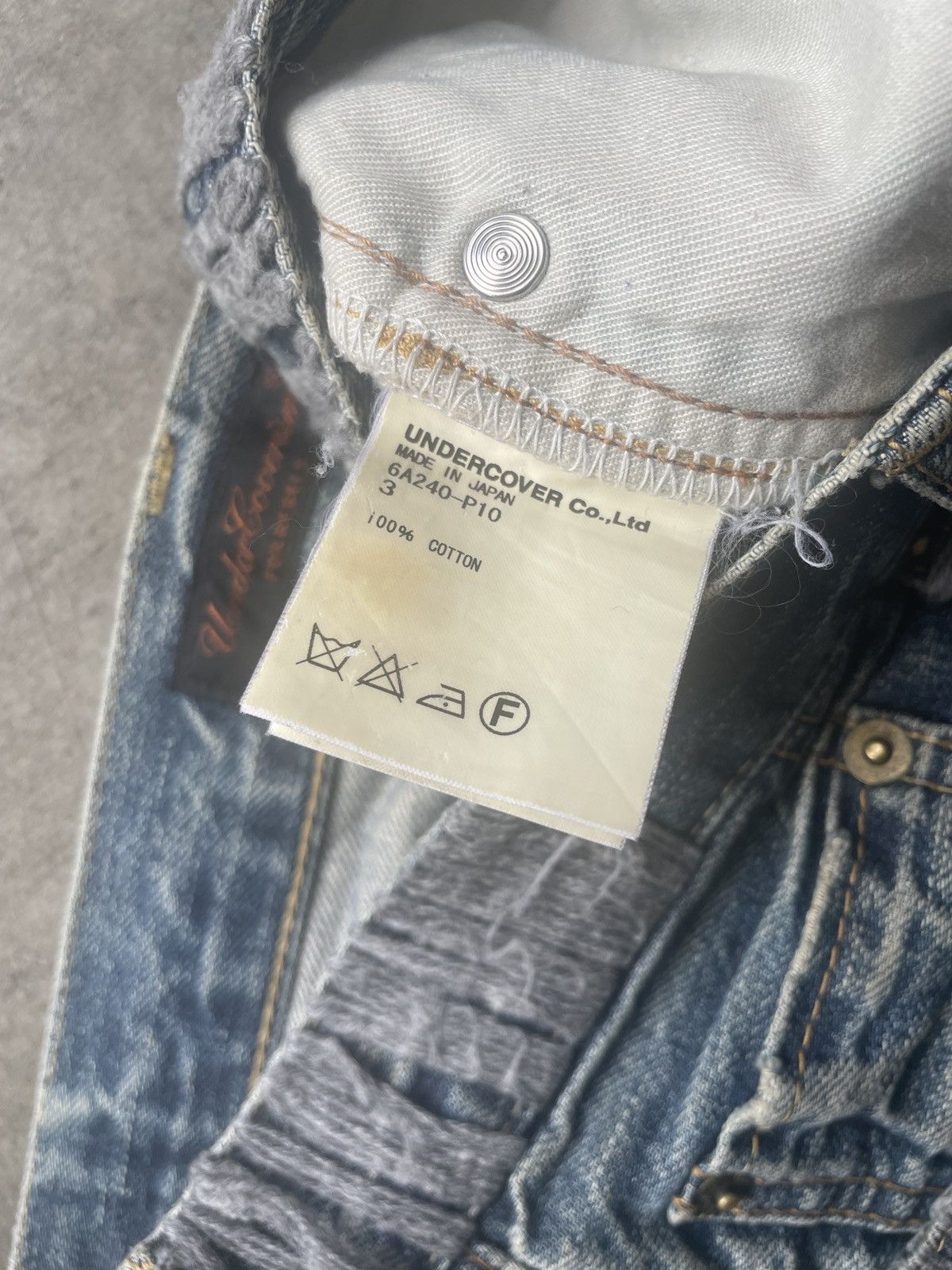 Undercover undercover aw06 bug denim Size US 32 / EU 48 - 4 Thumbnail