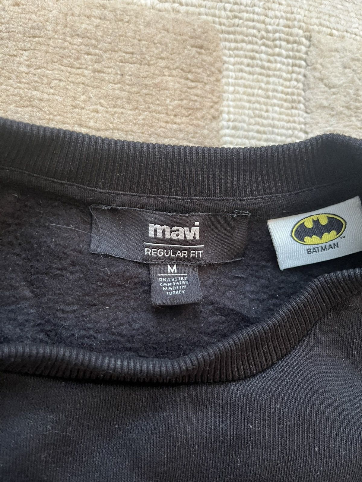 Mavi Mavi x Batman Regular Fit Sweatshirt - Size M Size US M / EU 48-50 / 2 - 3 Thumbnail
