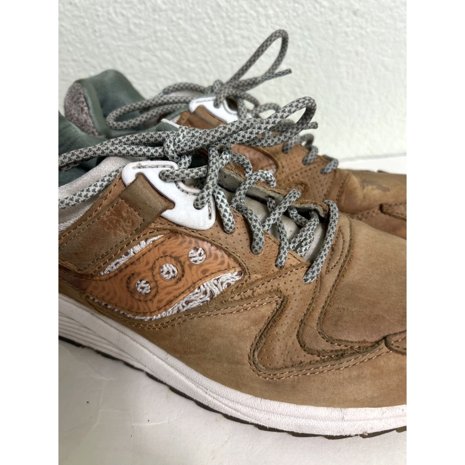 Saucony Saucony Grid 8500 SL Miso Ramen Mens Size 10 Brown Sneakers S70384-1 Size US 10 / EU 43 - 3 Thumbnail