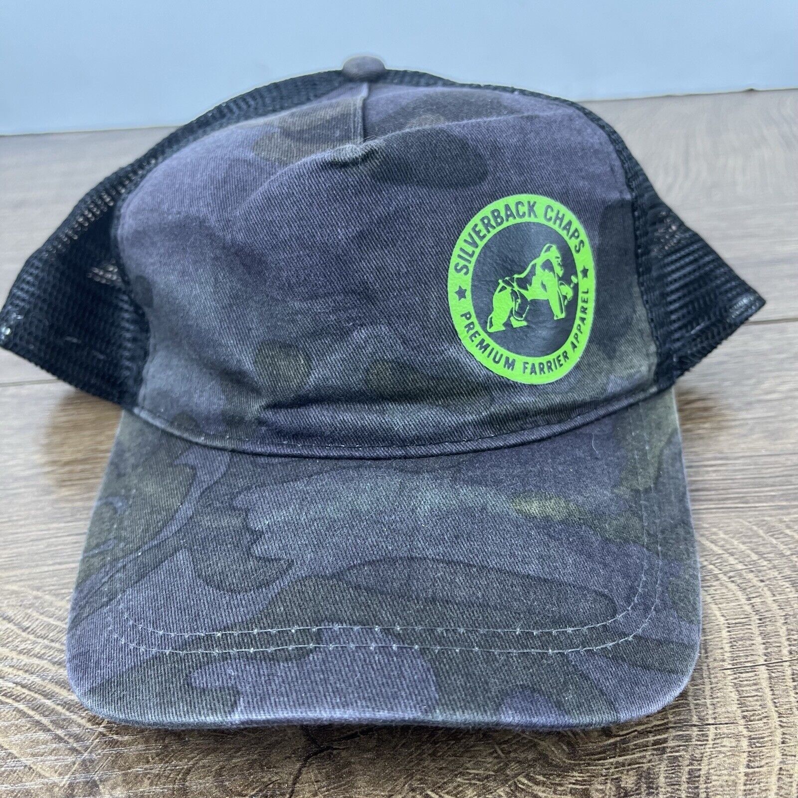 Other Silverback Chaps Hat Adjustable Hat Black Hat Adult Fit Blac Size ONE SIZE - 1 Thumbnail