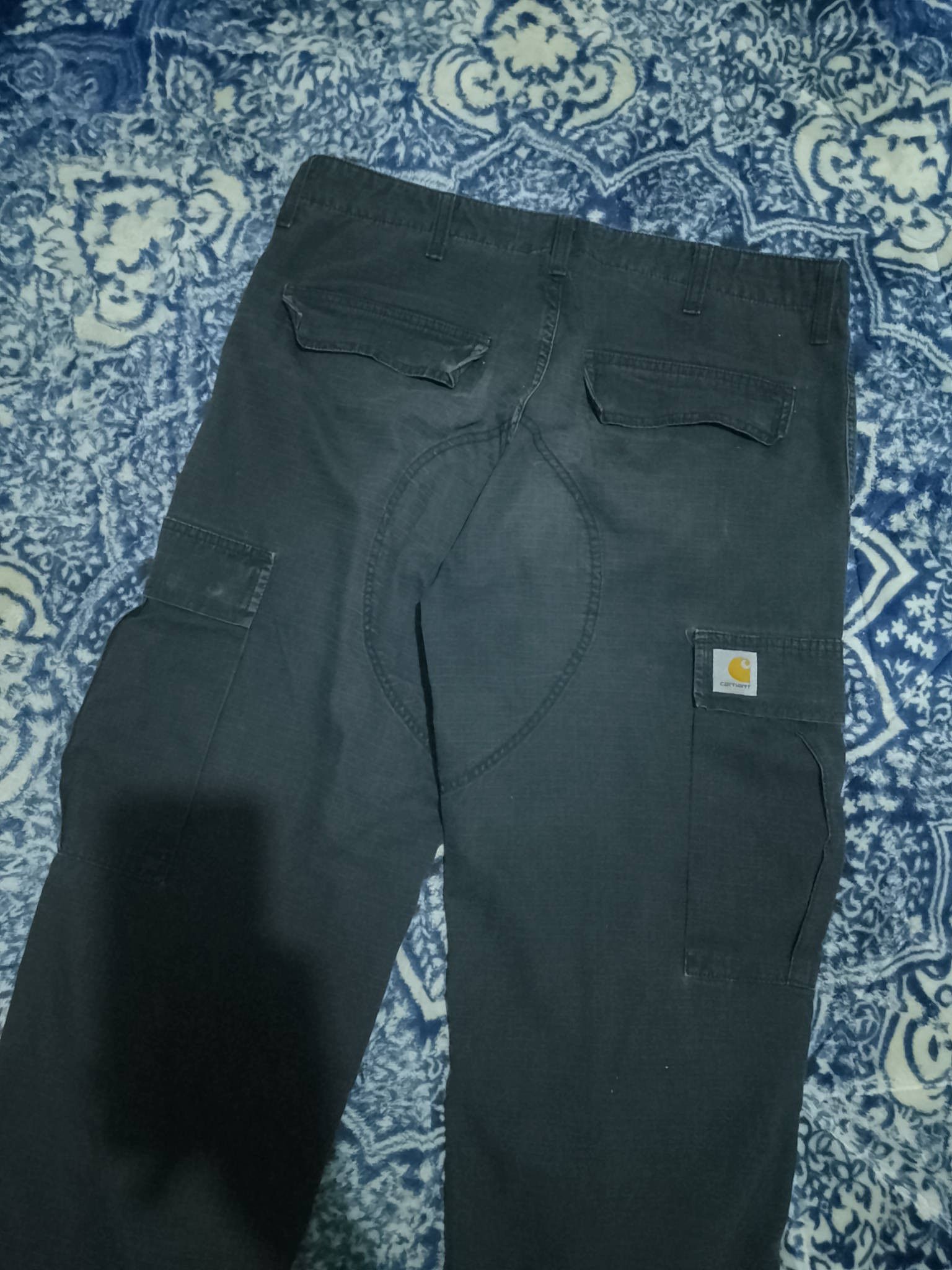 Carhartt Wip × Vintage Carhartt Cargo reguler Pants Size US 32 / EU 48 - 4 Thumbnail