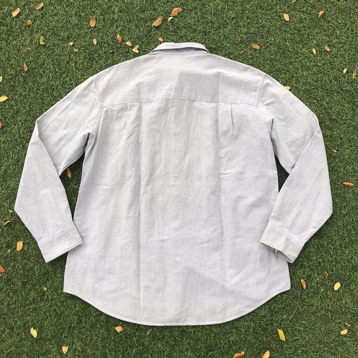 Issey Miyake × Japanese Brand Tac:Tac Grey Shirt Japan Cpo Officer Military Shirt issey mi Size US M / EU 48-50 / 2 - 13 Thumbnail