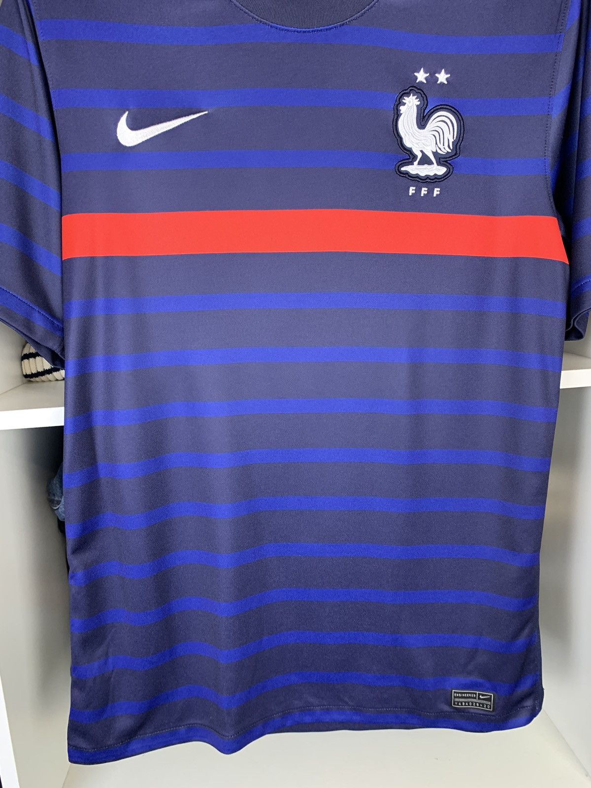 Nike Nike France 2020 2021 Home Football Shirt Soccer Jersey Size US M / EU 48-50 / 2 - 10 Thumbnail