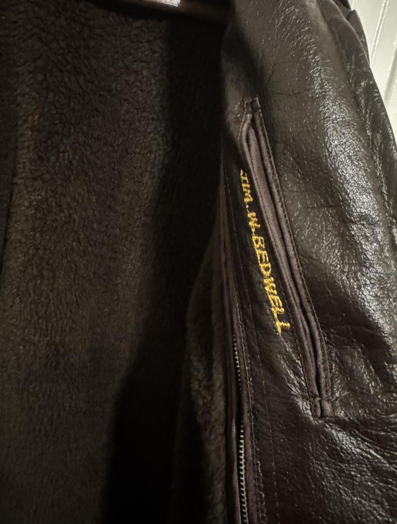 Vintage SAM'S brown type A-2 leather bomber flight jacket Size US S / EU 44-46 / 1 - 6 Thumbnail