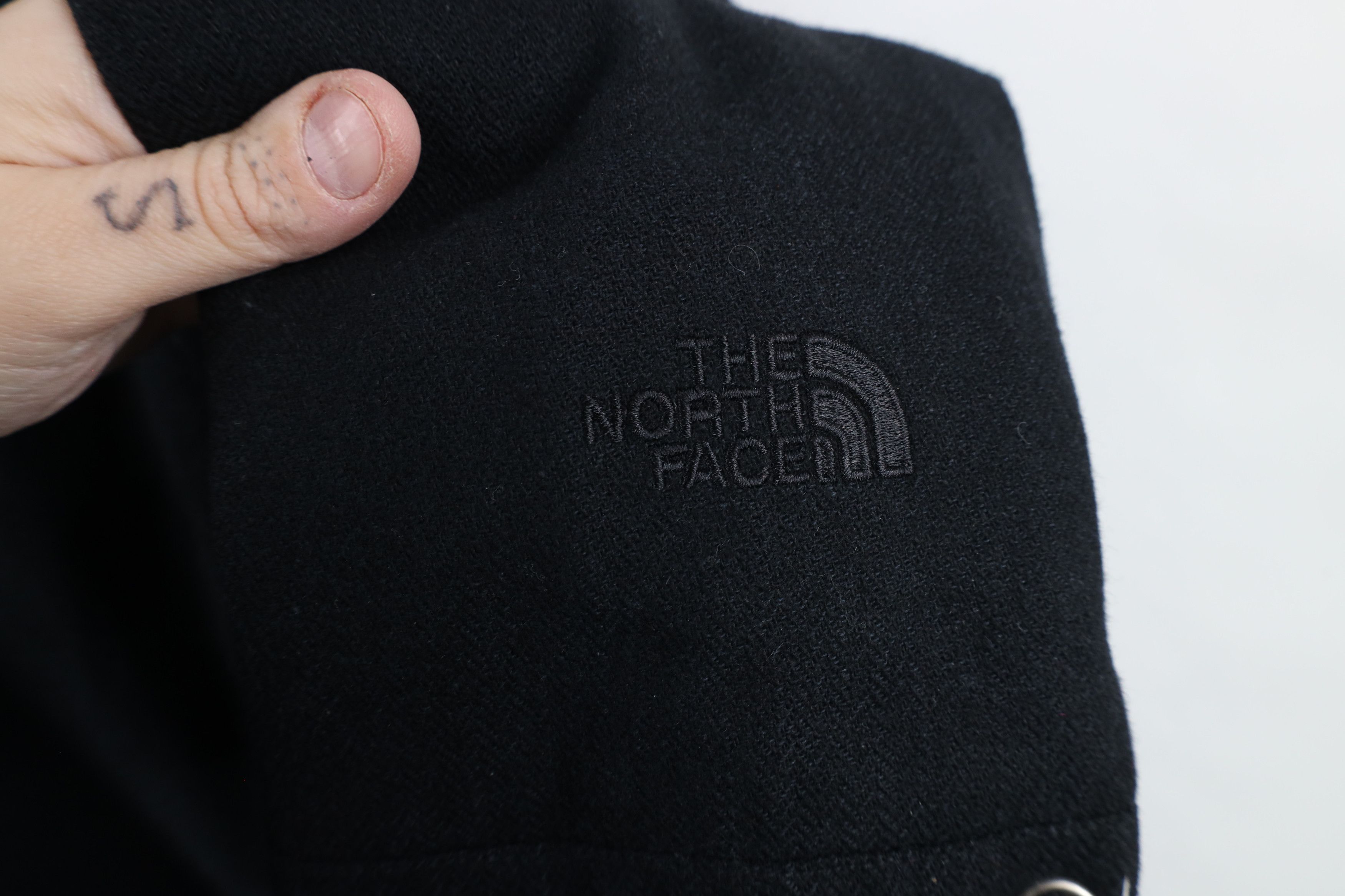The North Face × Vintage The North Face Quilted Belted Herringbone Trench Coat Jacket Size L / US 10 / IT 46 - 4 Thumbnail