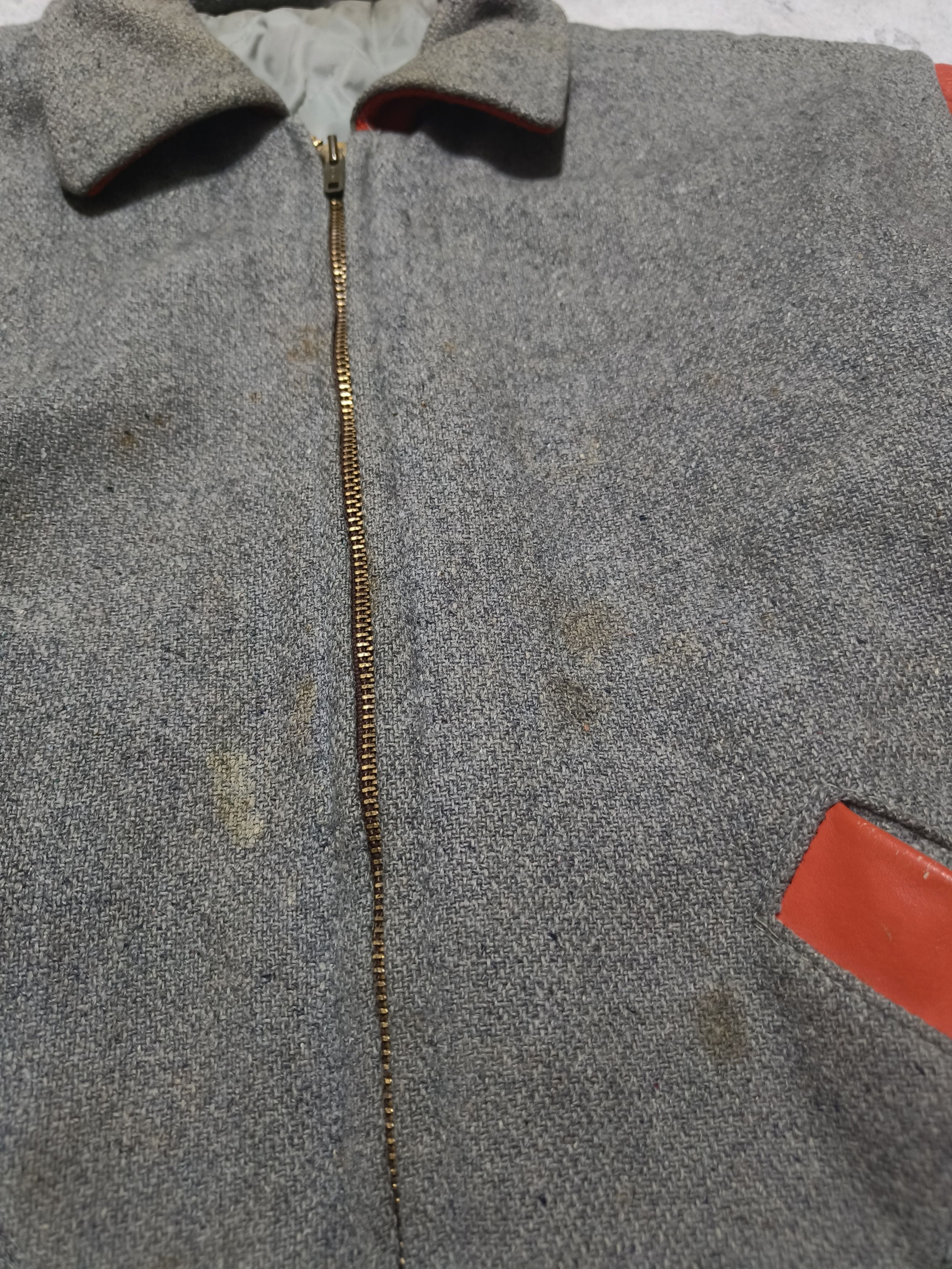 Vintage Vintage 40s Logan Knitting "John Dopak" Letterman Jacket Size US M / EU 48-50 / 2 - 9 Thumbnail
