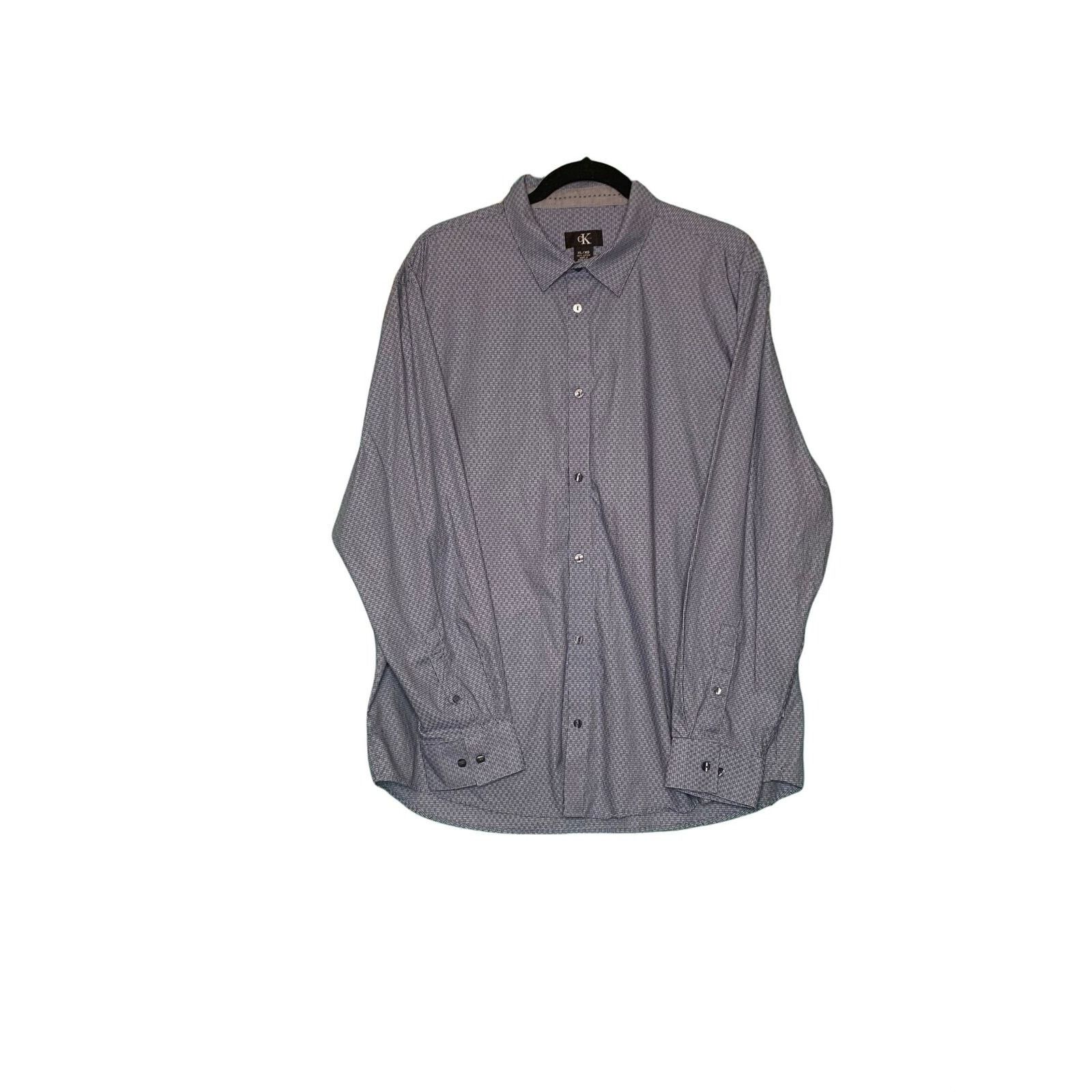 Calvin Klein Calvin Klein buttoned up long sleeves dress shirt size XL Size US XL / EU 56 / 4 - 6 Thumbnail