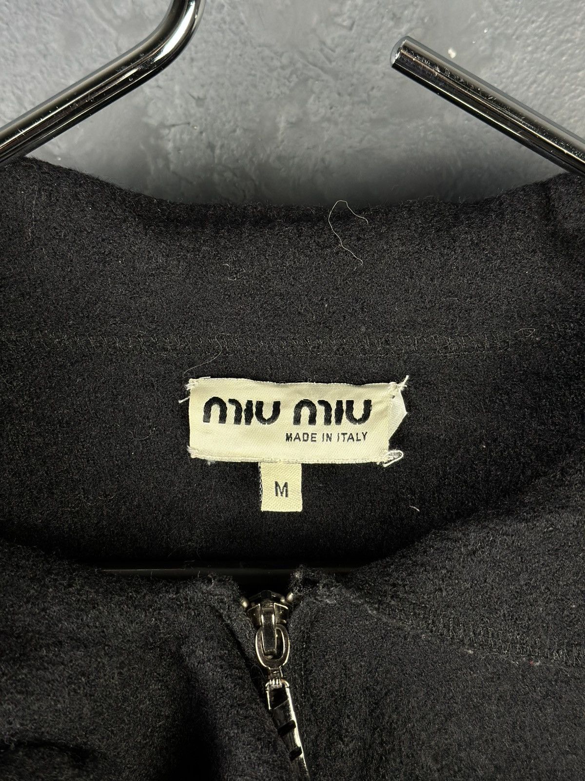 Miu Miu × Vintage Vintage Miu Miu Wool Jacket Size M / US 6-8 / IT 42-44 - 9 Thumbnail