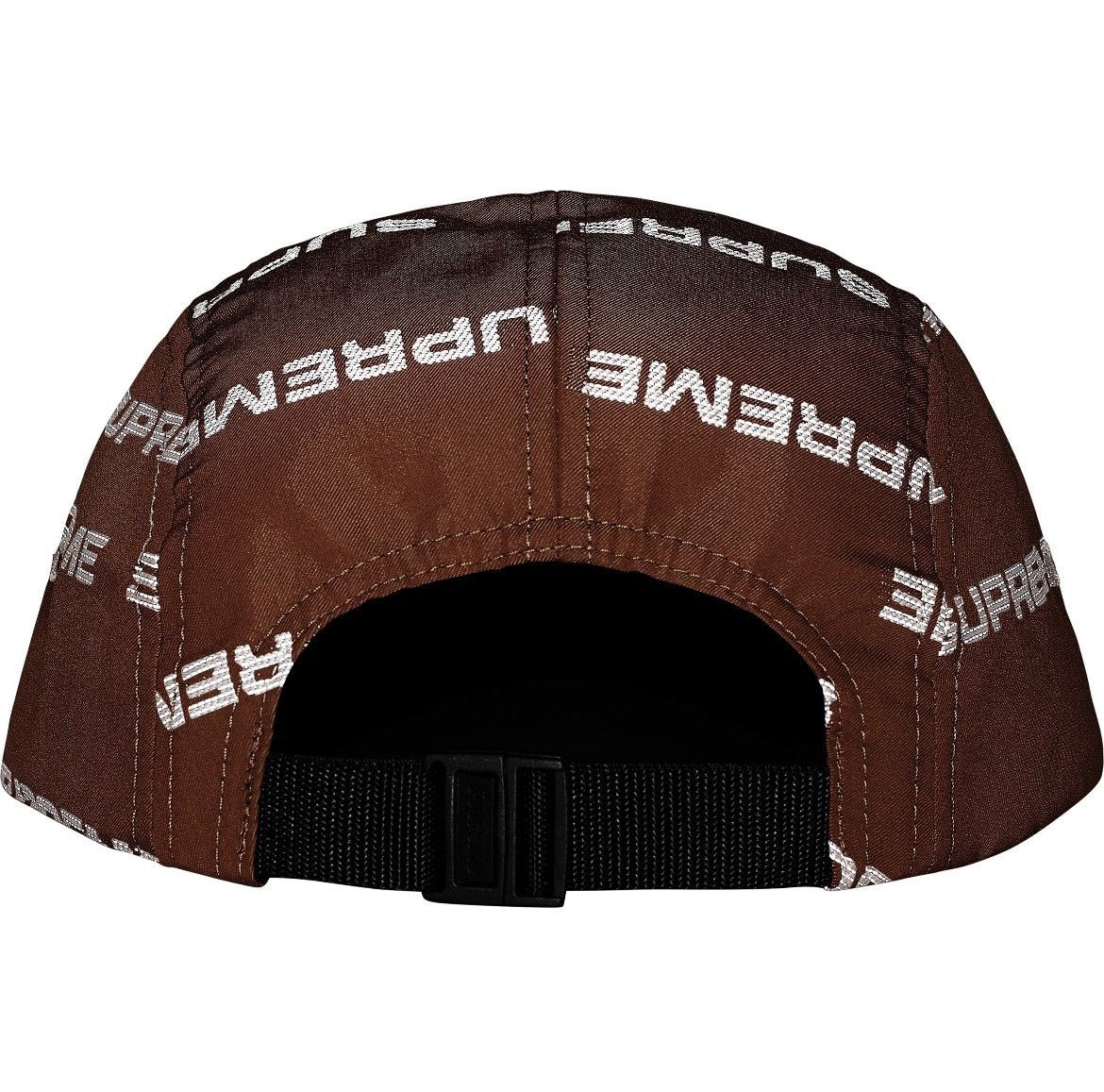 Supreme Supreme Reflective Jacquard Camp Cap Brown FW24 Size ONE SIZE - 4 Thumbnail