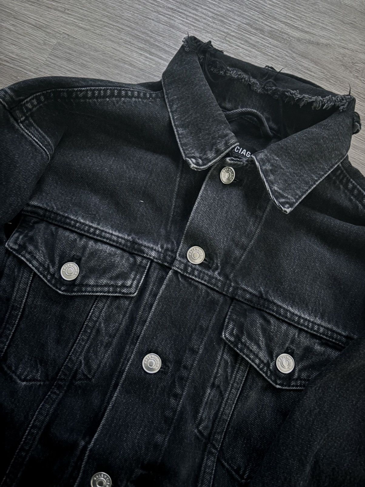 Balenciaga Balenciaga Campaign Denim Jacket Size US S / EU 44-46 / 1 - 2 Thumbnail