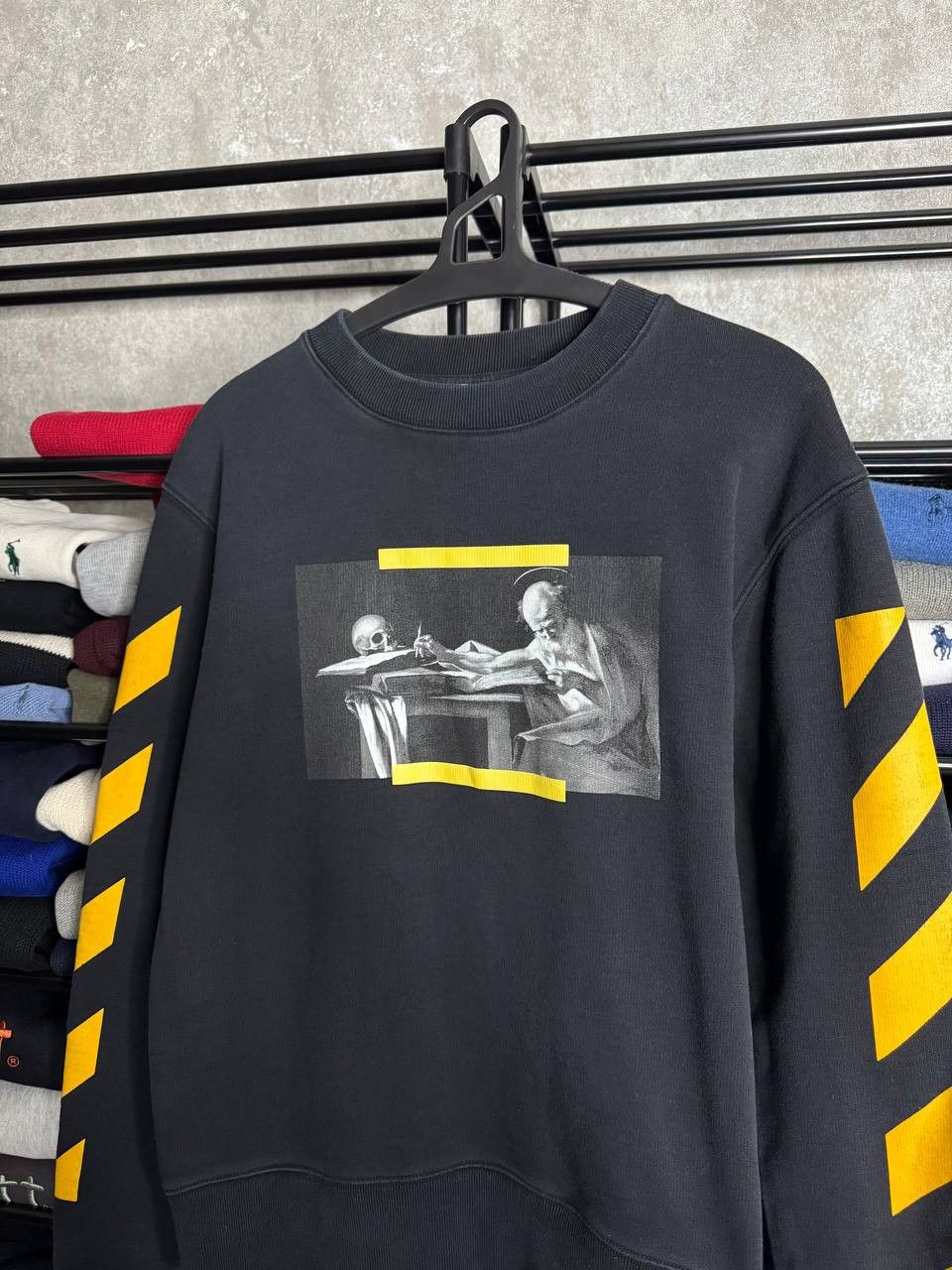 Off-White Rare Off-White Caravaggio Painting Sweatshirt Size US S / EU 44-46 / 1 - 2 Thumbnail