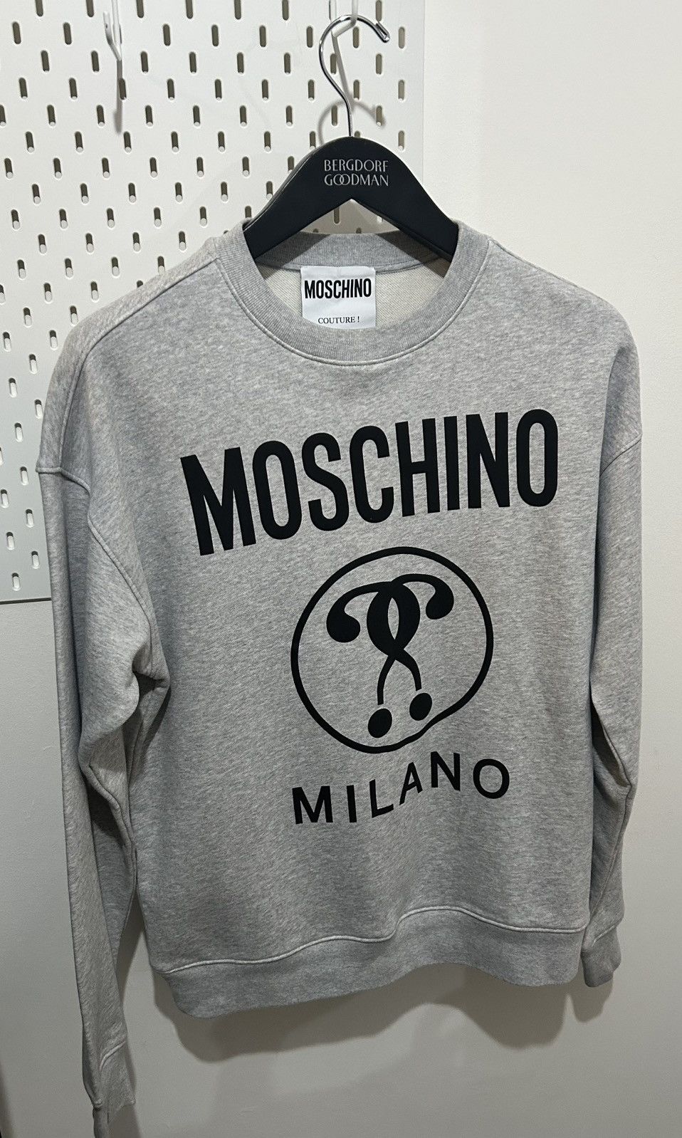 Moschino Moschino Moschino couture question mark sweatshirt Medium Size US M / EU 48-50 / 2 - 1 Thumbnail