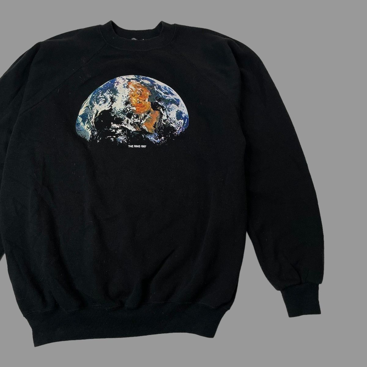 Vintage Vintage 1987 the ring movie sweatshirt Size US L / EU 52-54 / 3 - 2 Thumbnail