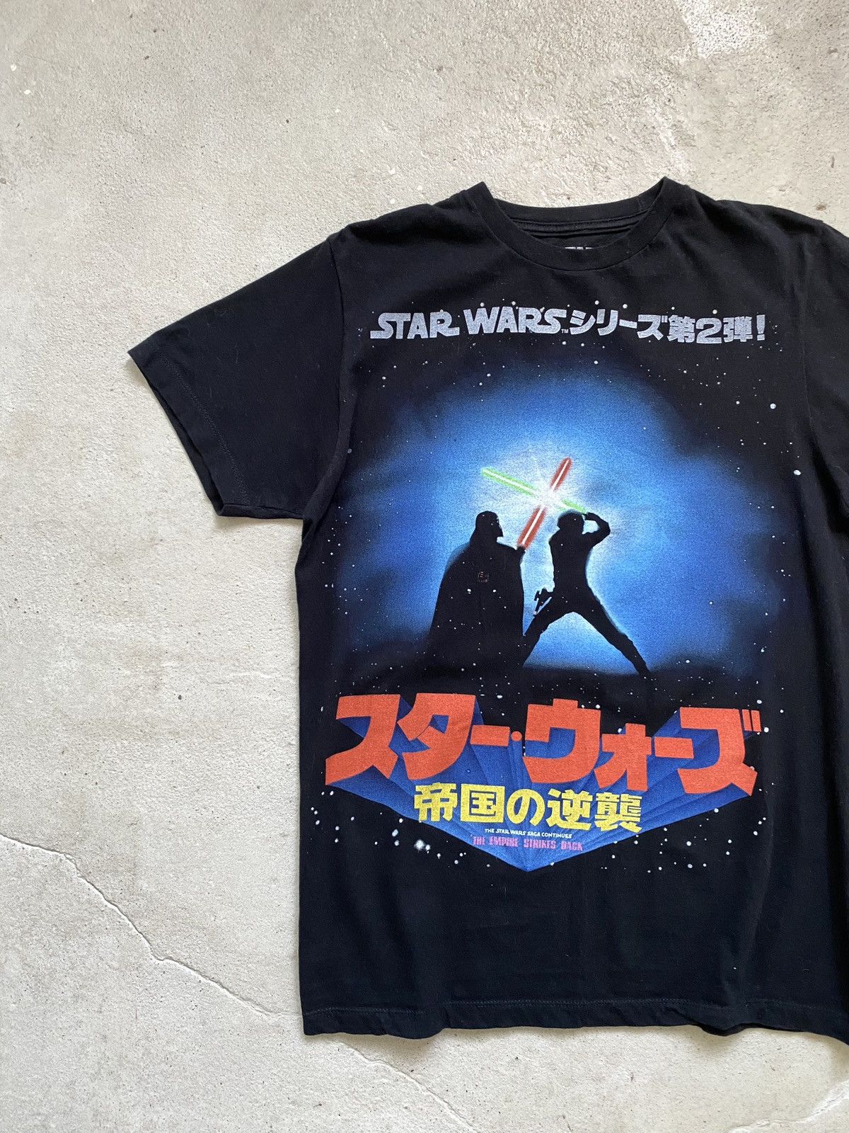 Star Wars Rare! Vintage Star Wars Japan Movie Promo T Shirt Size US M / EU 48-50 / 2 - 2 Thumbnail