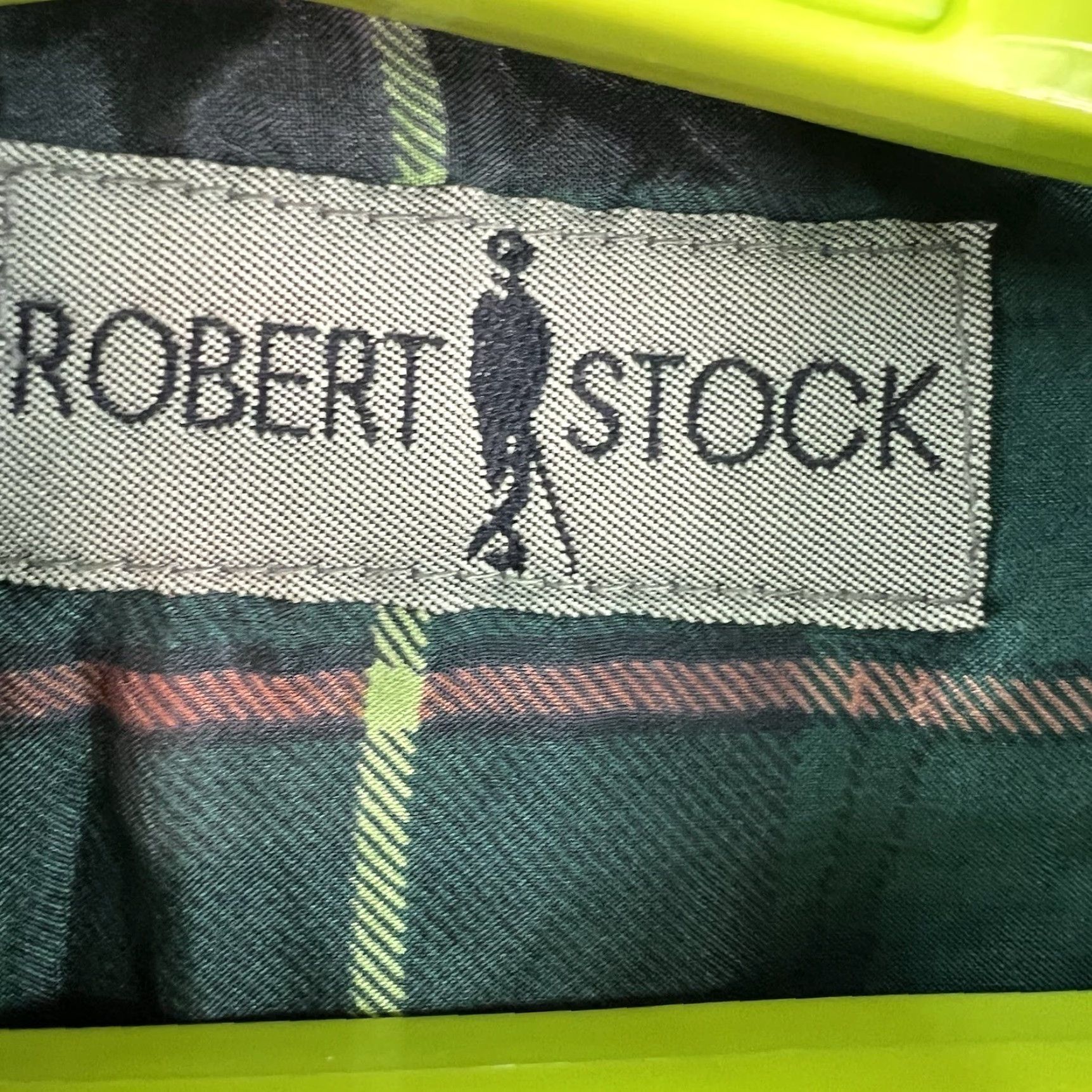 Vintage VINTAGE Robert Stock Men's Plaid Silk Shirt Adult Small Green Casual Party Workwear 90s Size US S / EU 44-46 / 1 - 3 Thumbnail