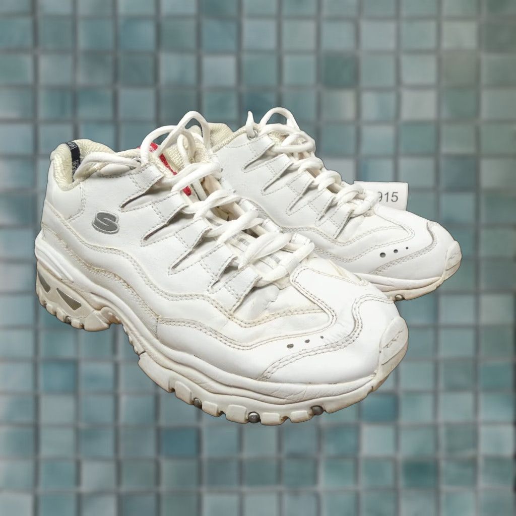 VINTAGE Skechers Sneakers Women's Casual Leather Athletic Low Top