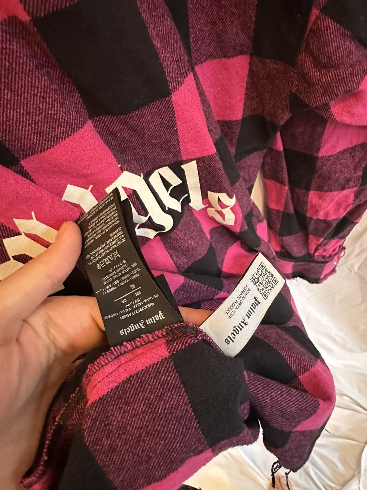 Palm Angels Palm Angels Plaid Shirt Size US M / EU 48-50 / 2 - 6 Thumbnail