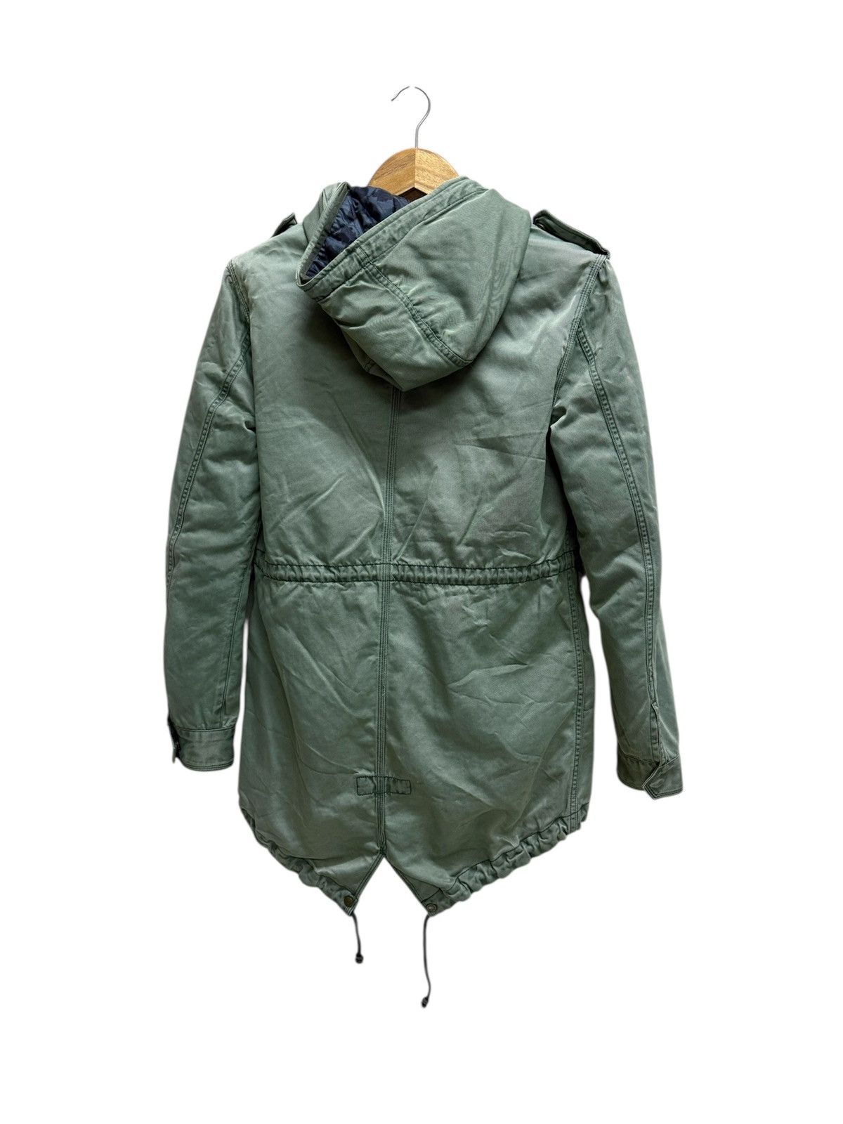 Vintage Vintage Last Word Fishtail Double Breasted Quilted Parka Size US S / EU 44-46 / 1 - 2 Thumbnail