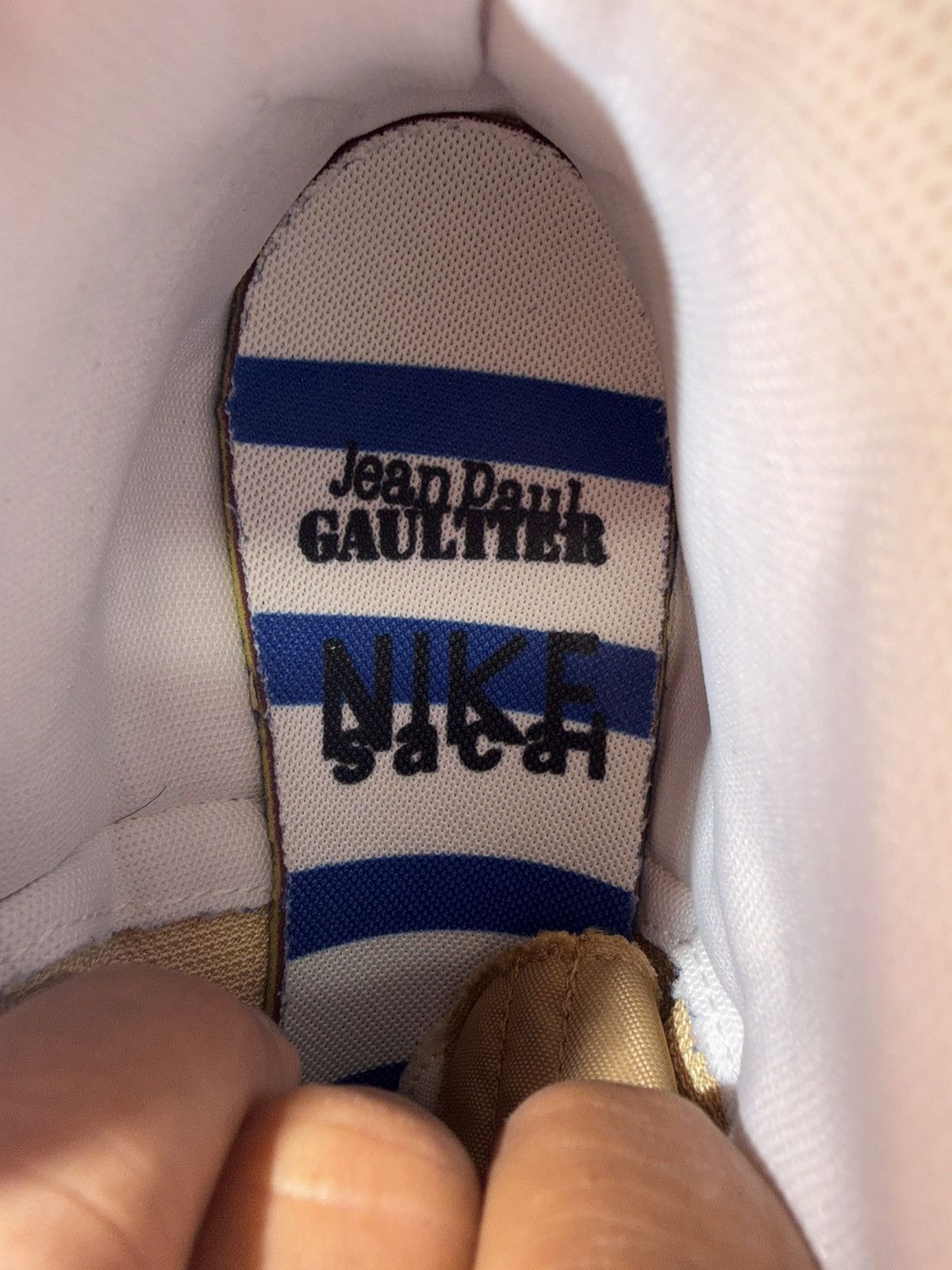 Nike × Sacai Nike Sacai X Jean Paul Gaultier X VaporWaffle Sesame size 12 Size US 12 / EU 45 - 11 Thumbnail