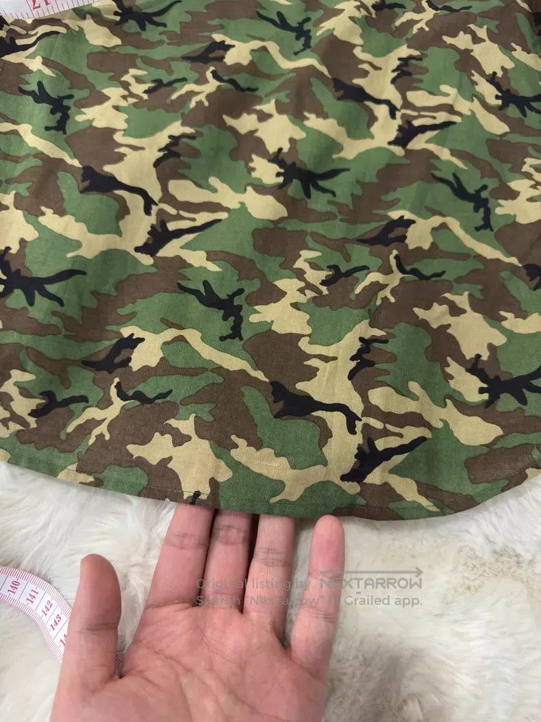Saint Laurent Paris Saint Laurent Paris size 40 Original Camouflage Men's Shirt Size L / US 10 / IT 46 - 9 Thumbnail