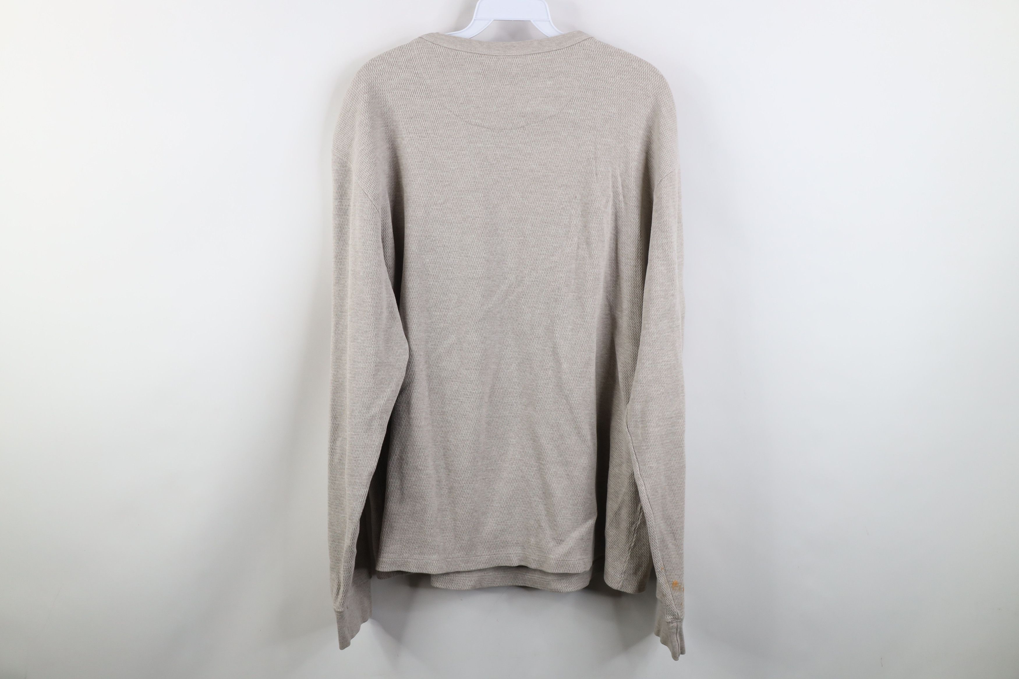 Gap Vintage Y2K Gap Thermal Waffle Knit Long Sleeve T-Shirt Size US XL / EU 56 / 4 - 10 Thumbnail