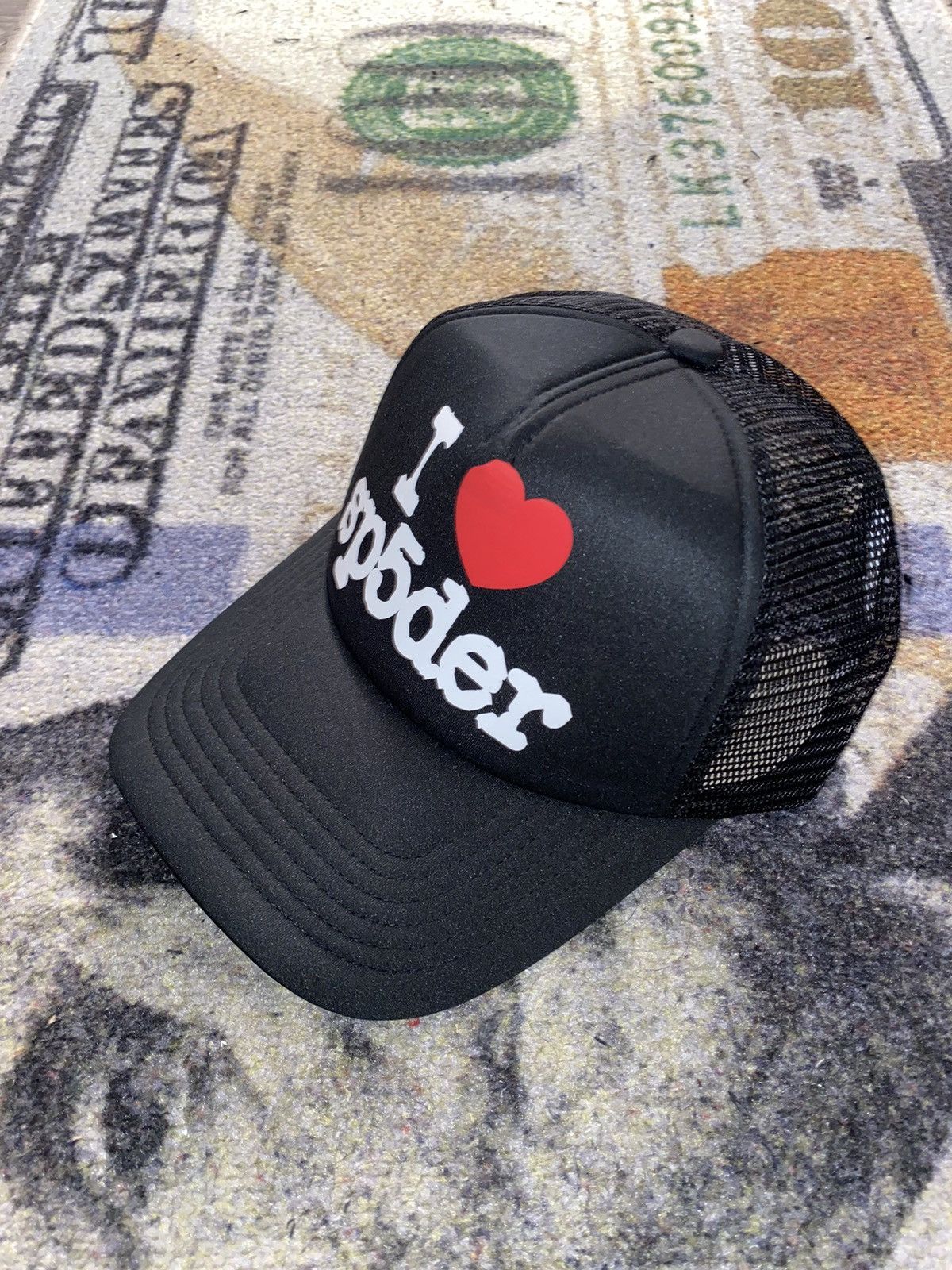 Sp5der SP5DER BLACK SOUVENIR TRUCKER Size ONE SIZE - 1 Thumbnail