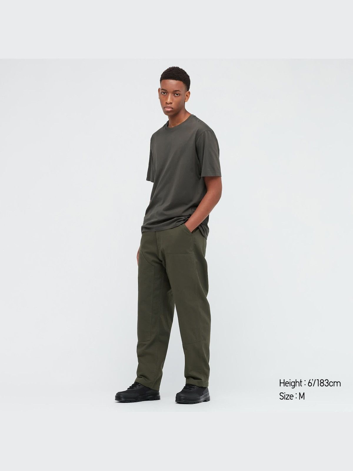 Jil Sander × Uniqlo Uniqlo x Jil Sander +J Supima T-Shirt Olive Green Size Small Size US S / EU 44-46 / 1 - 6 Thumbnail