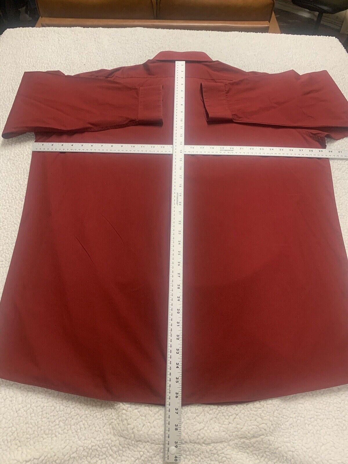 Alexander Julian Alexander Julian Men's 3XLT Shirt Long Sleeve Red Wine Size US XXL / EU 58 / 5 - 10 Thumbnail