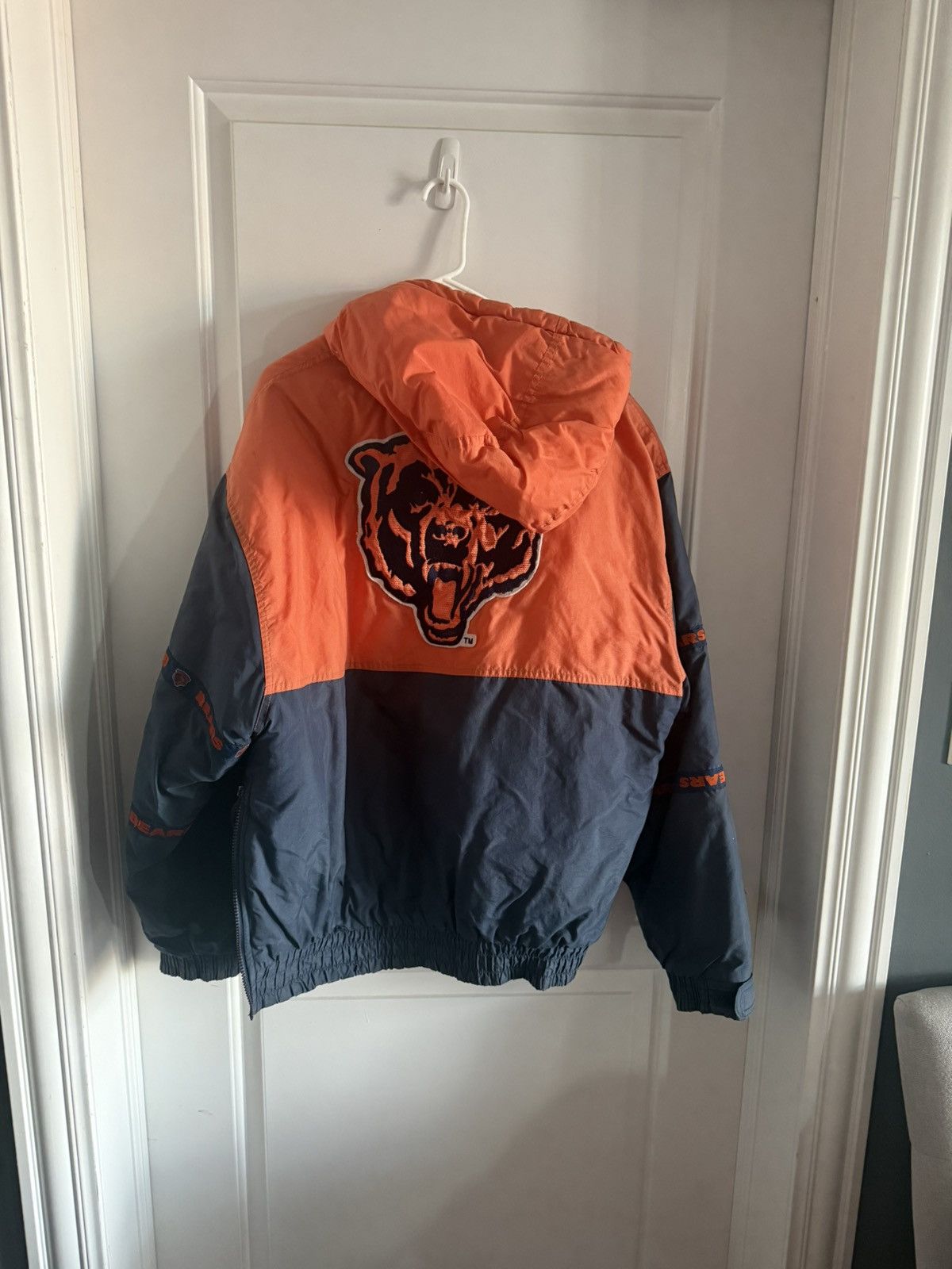 NFL Late 90’s Chicago Bears NFL “starter” jacket Size US XL / EU 56 / 4 - 1 Thumbnail