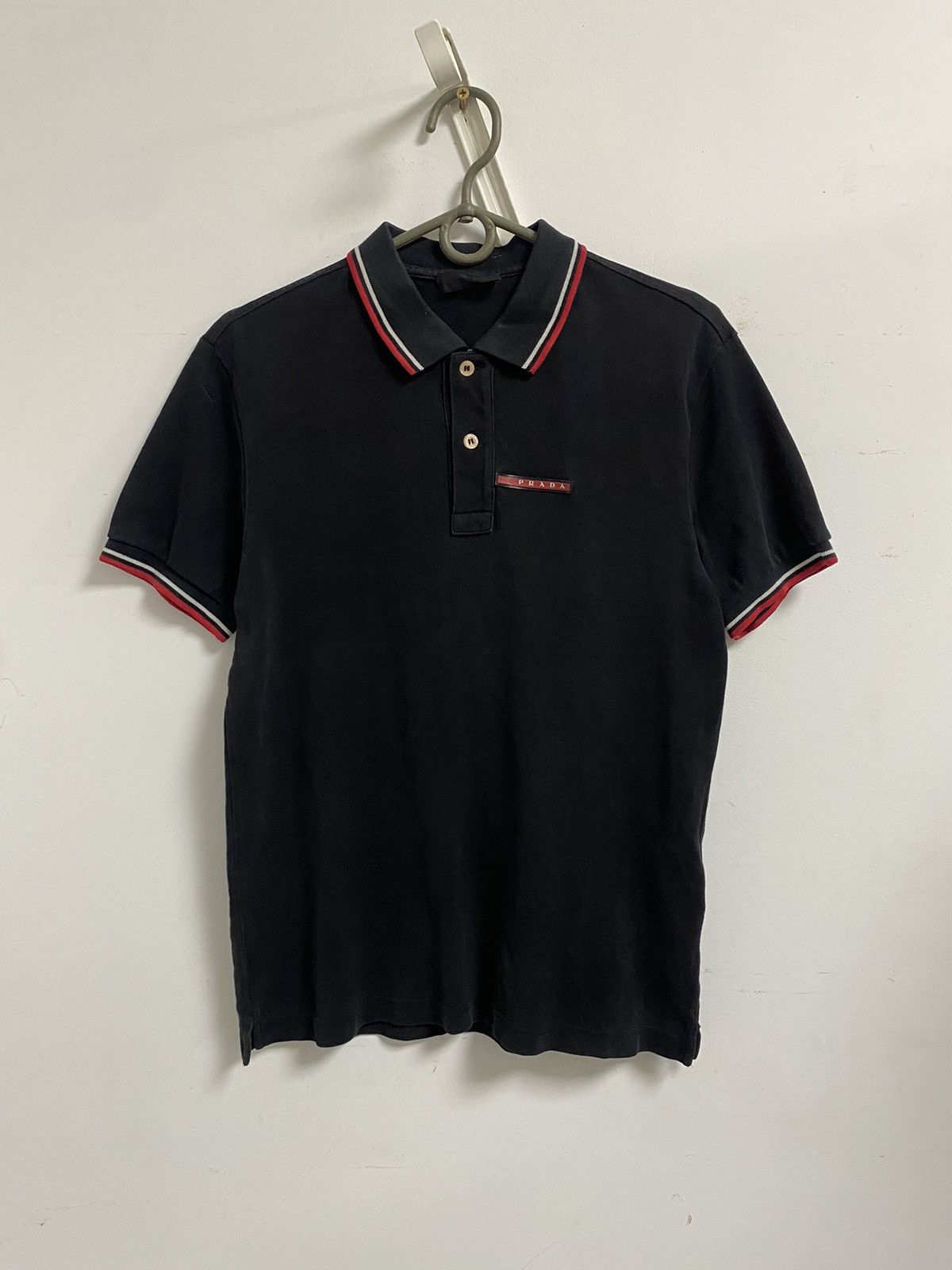 Prada Vintage Prada T-Shirt Polo Size US S / EU 44-46 / 1 - 1 Thumbnail