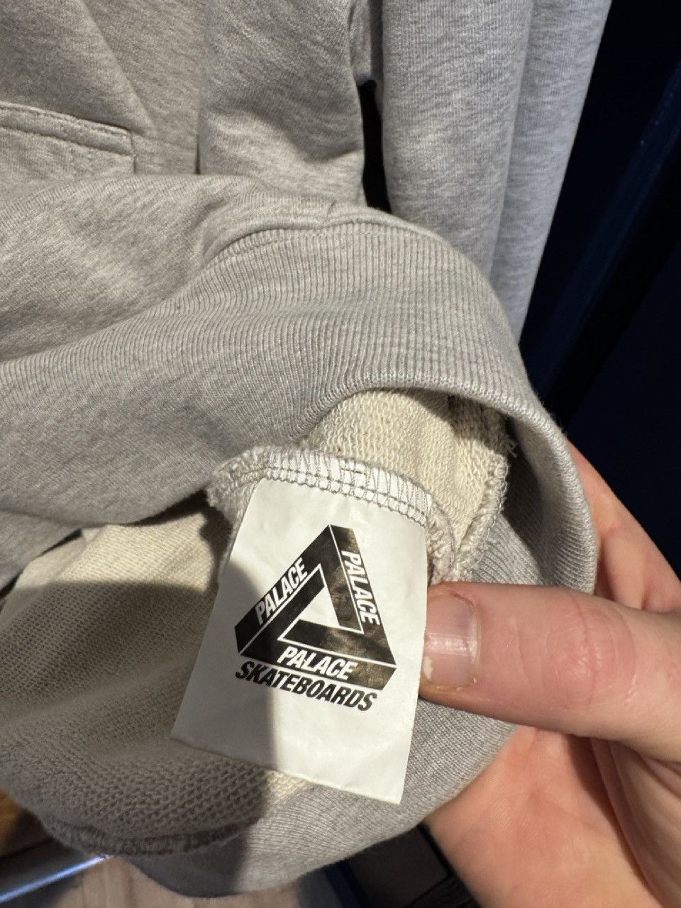 Palace Palace Tri Lenticular Hoodie - Marl Grey Size US XL / EU 56 / 4 - 7 Thumbnail
