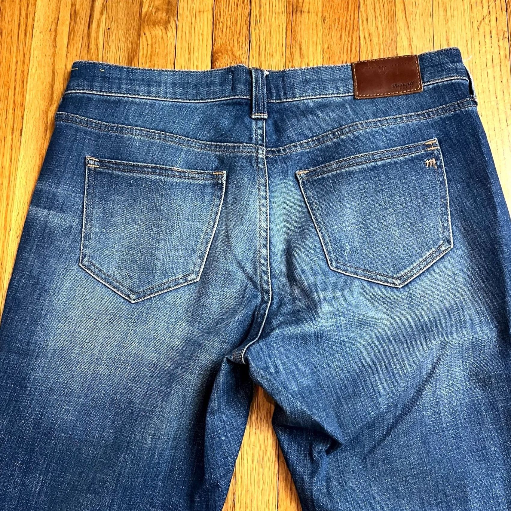 Madewell VINTAGE Madewell Jeans Womens 27 Slim Boyjean Blue Denim Mid Rise 32x29 Womens Jeans 27 Blue Denim Slim Boyjean Size 27" / US 4 / IT 40 - 5 Thumbnail
