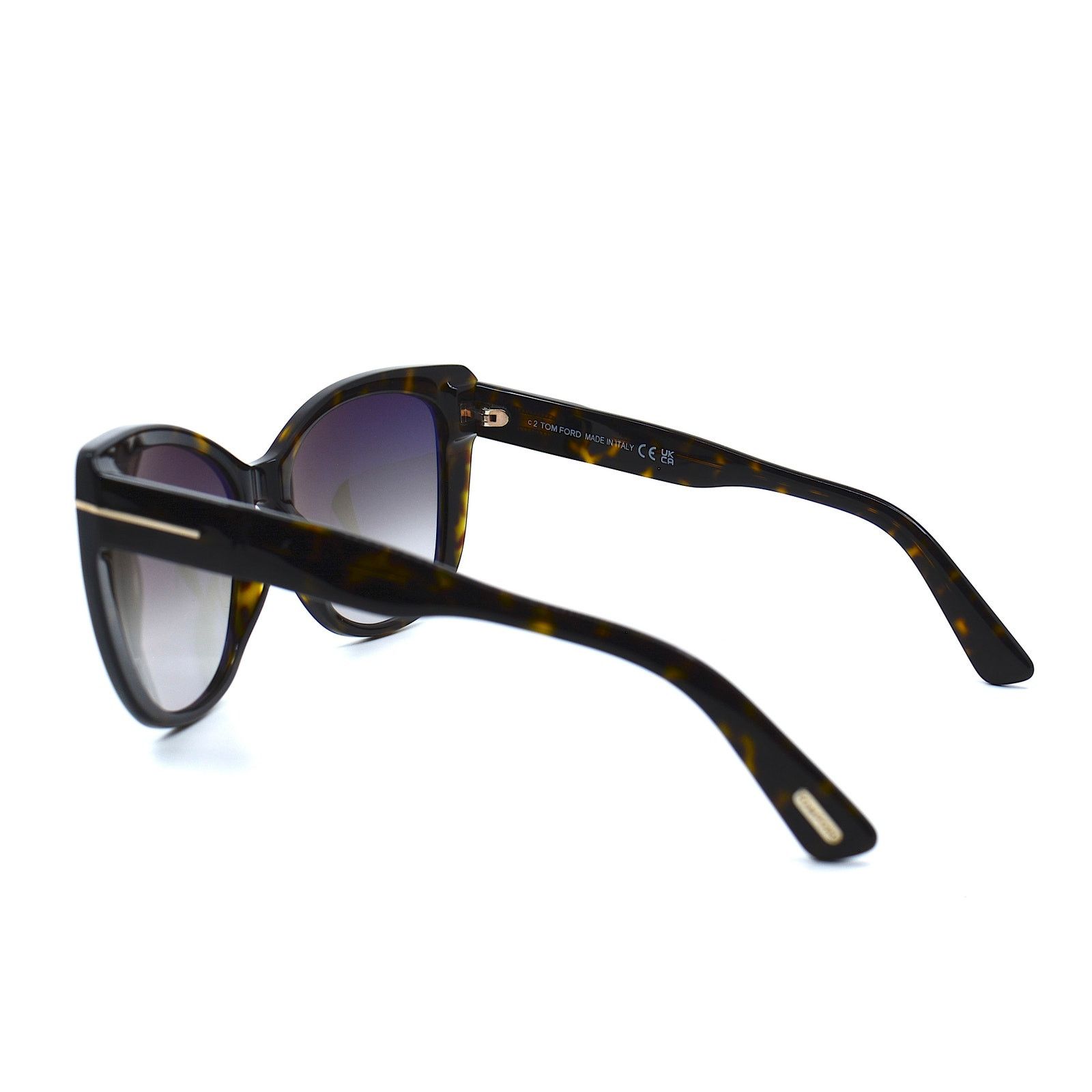 Tom Ford TOM FORD NORA TF937 52K HAVANA BROWN GRADIENT SUNGLASSES Size ONE SIZE - 4 Thumbnail