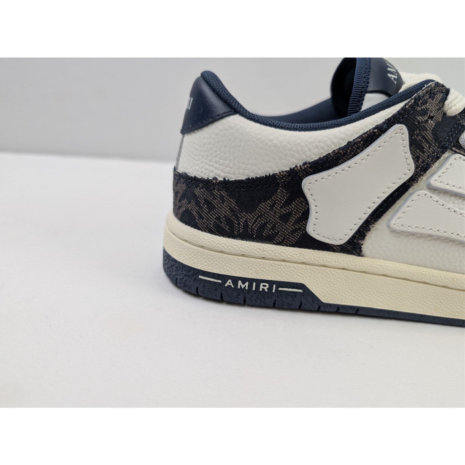 Amiri o1rshd1 MA Quad Skeleton Top Low Sneakers in Midnight Indigo Size US 10 / EU 43 - 4 Thumbnail