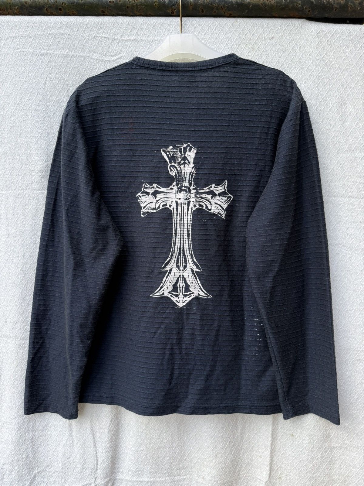 Hysteric Glamour George Cross Double Layers Poem Longsleeve Size US L / EU 52-54 / 3 - 2 Thumbnail